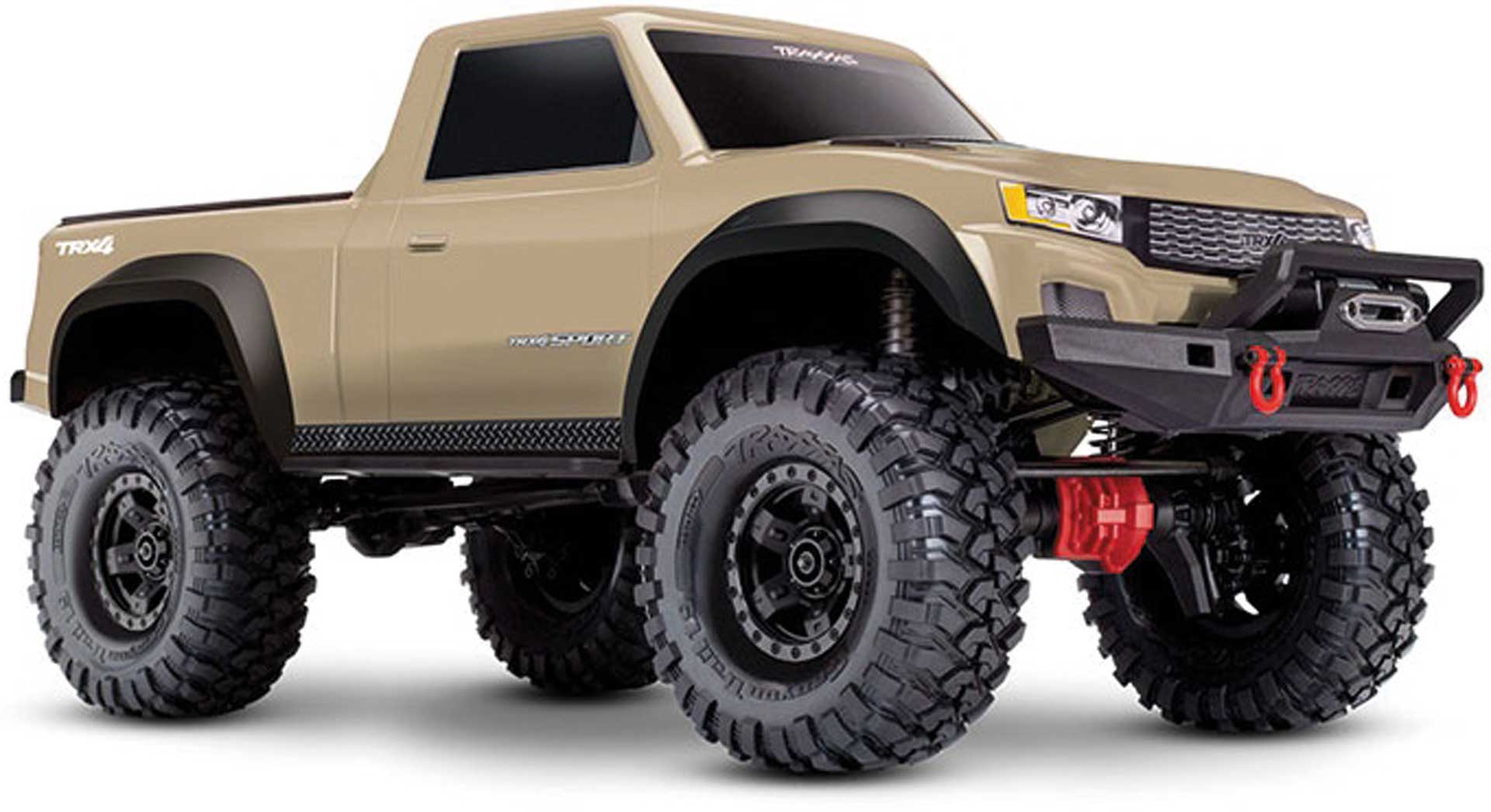 TRAXXAS TRX-4 SPORT 4X4 TAN 1/10 SCALE-CRAWLER RTR BRUSHED, CLIPLESS, SANS BATTERIE NI CHARGEUR