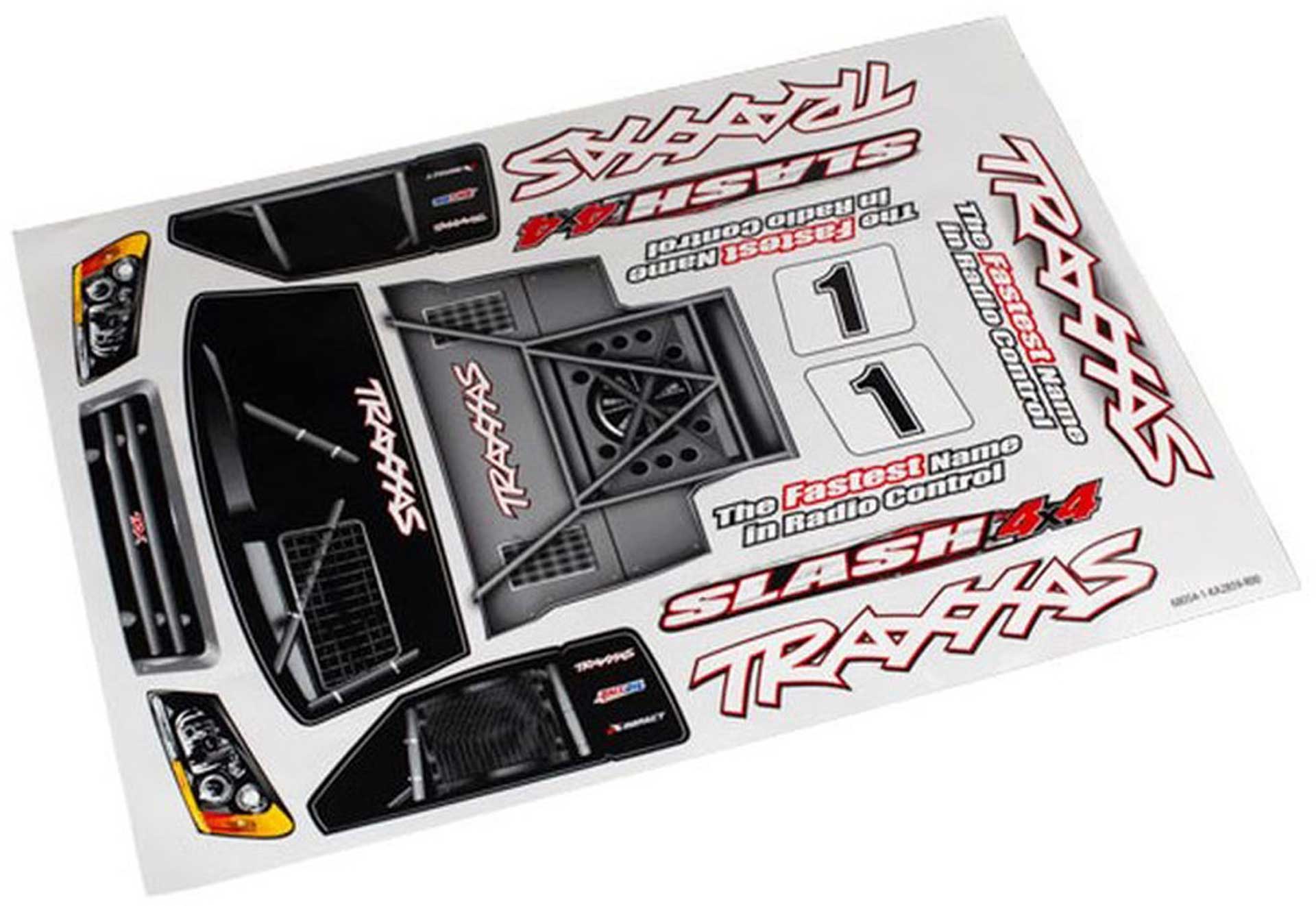 TRAXXAS Decal Sheet Slash 4X4