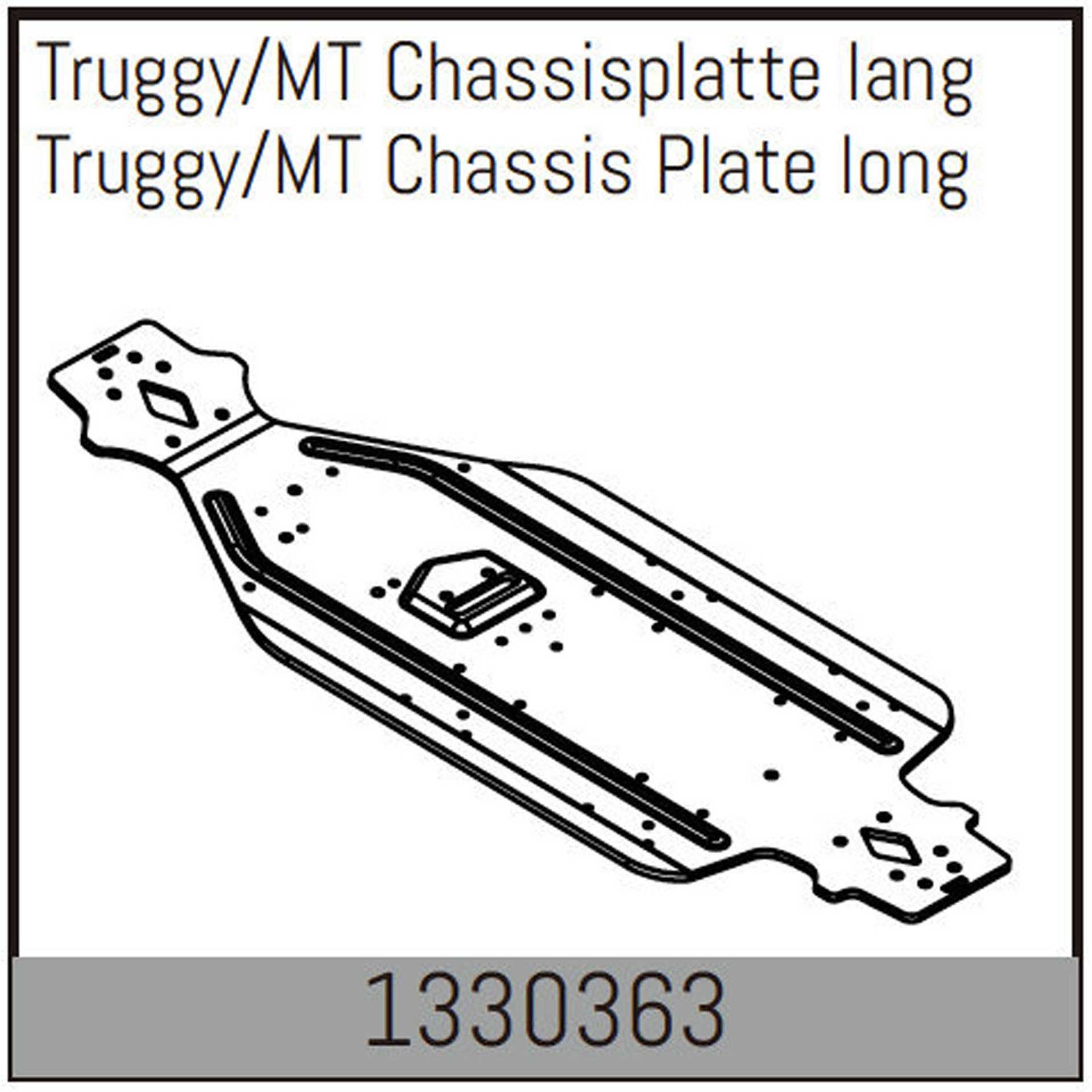 ABSIMA PLAQUE DE CHÂSSIS LONGUE pièce détachée