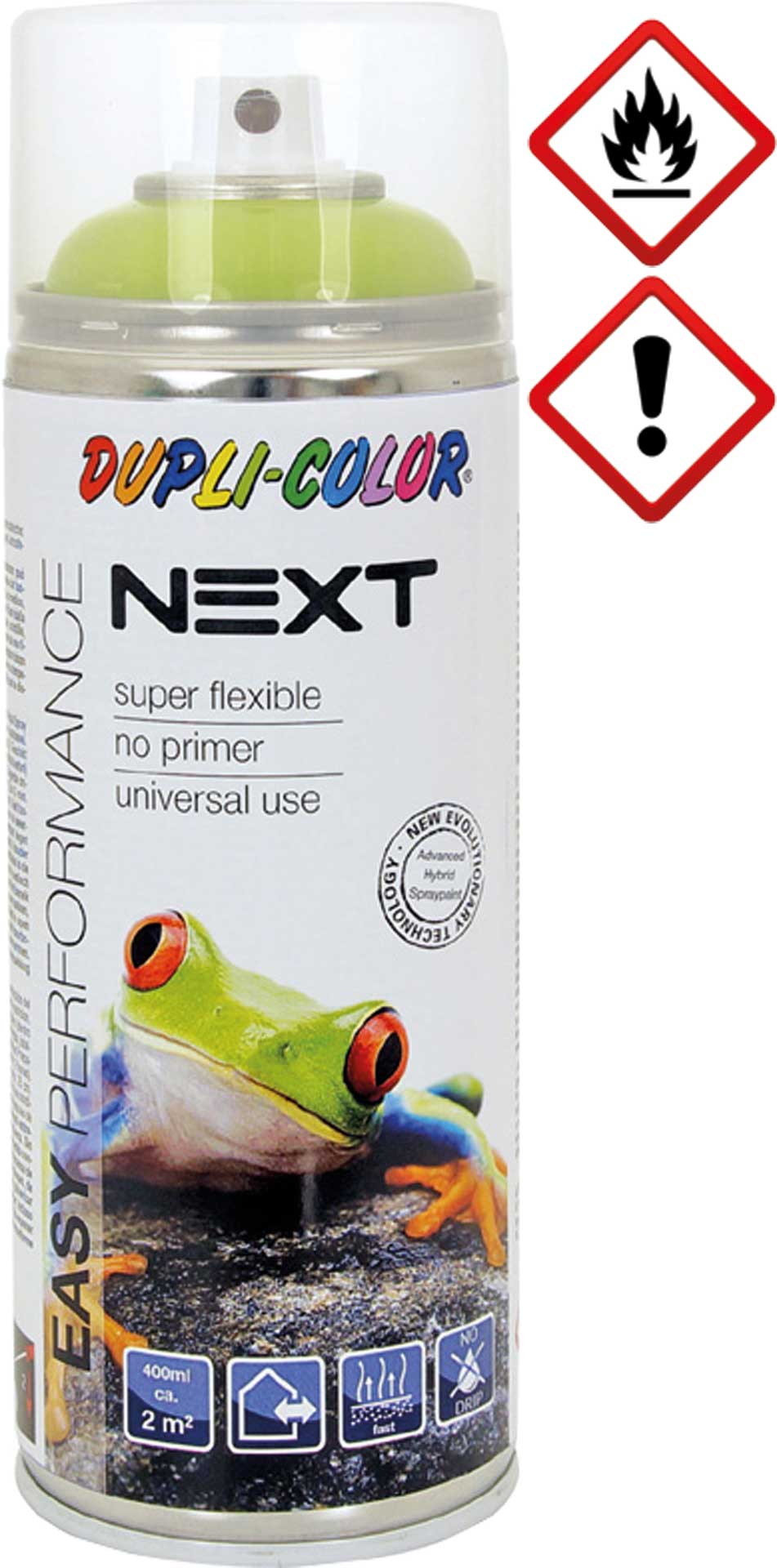 DUPLI-COLOR NEXT CLEAR PAINT SILK MATT 400ML SPRAY PAINT