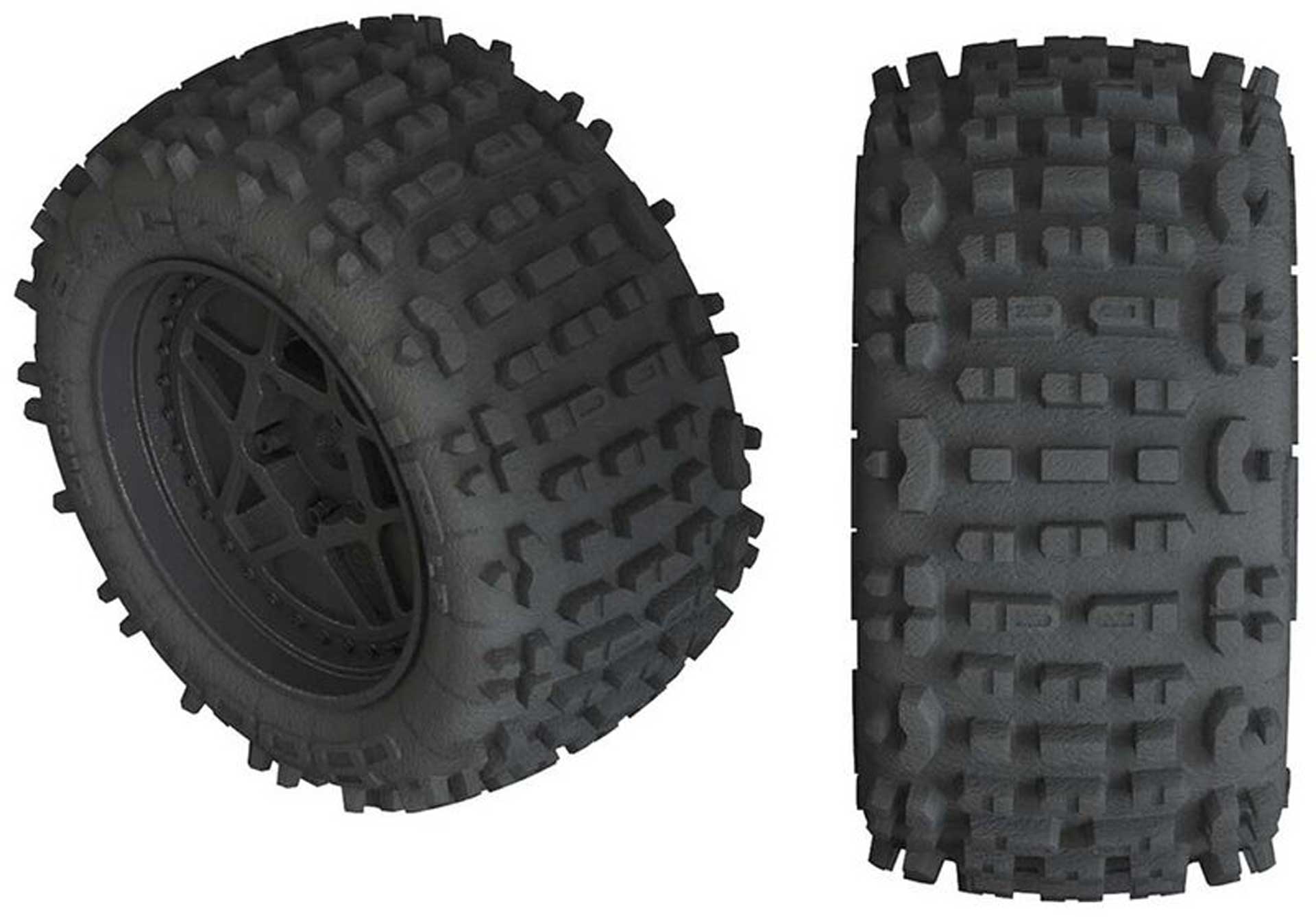 ARRMA 1/10 dBoots Backflip LP avant/arrière 3.8