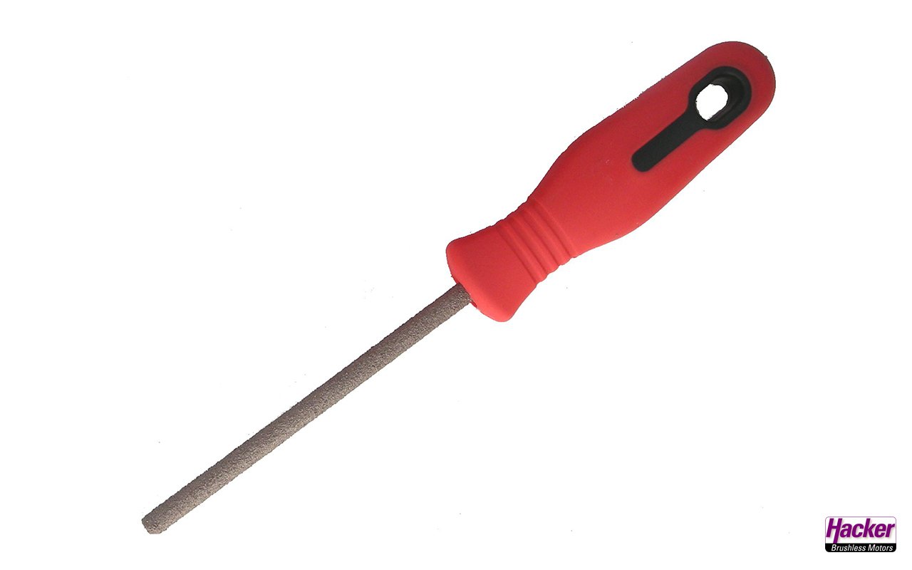 PERMA GRIT Hand file round coarse - 7mm