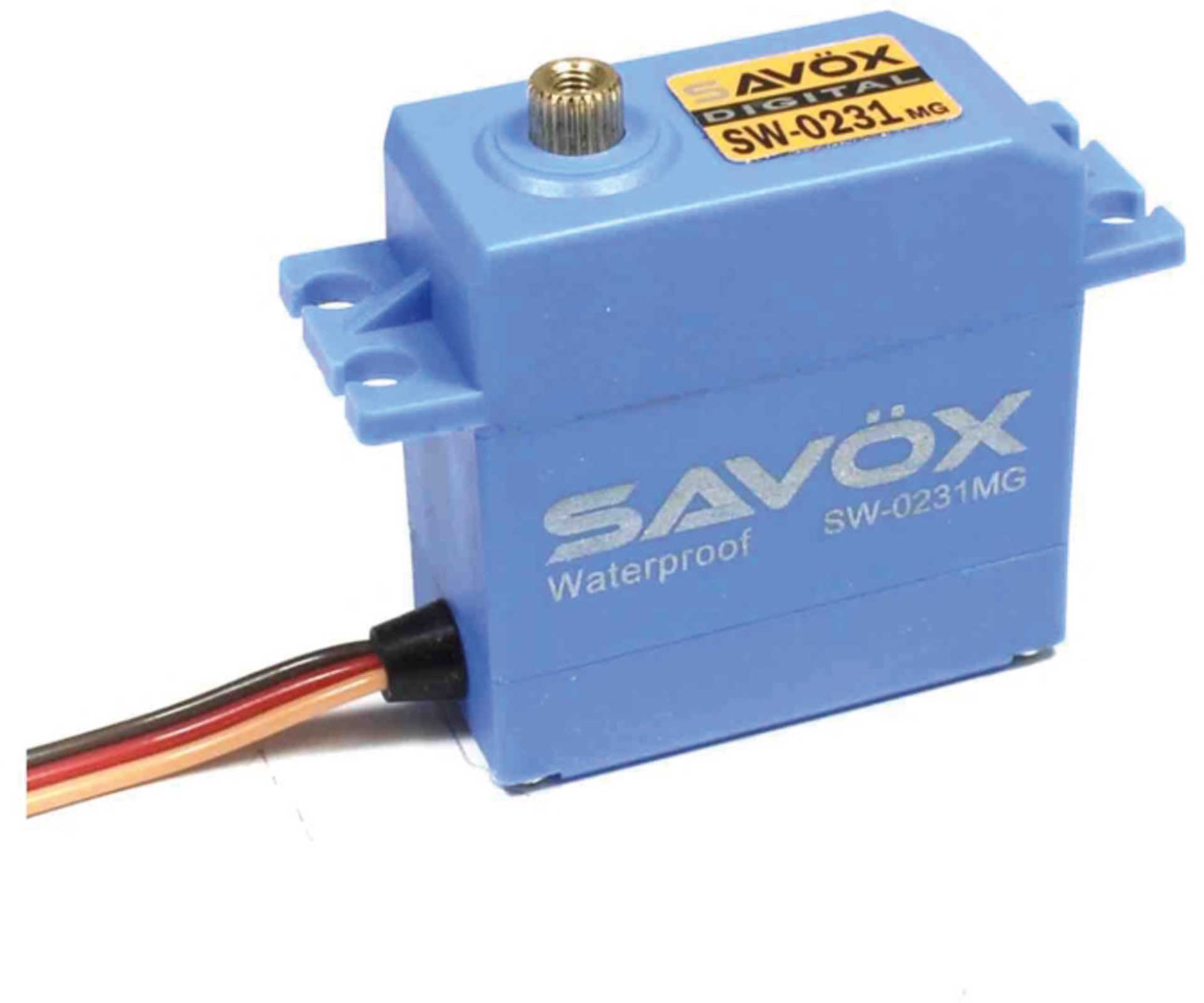 SAVÖX SW-0231MG (6V/15KG/0,17s) DIGITAL SERVO ÉTANCHE