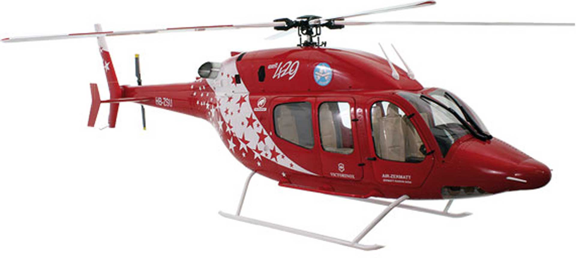 ROBAN BELL 429 KIT 700 W/R 4-BLATT + MECHANIK AIR ZERMATT DESIGN