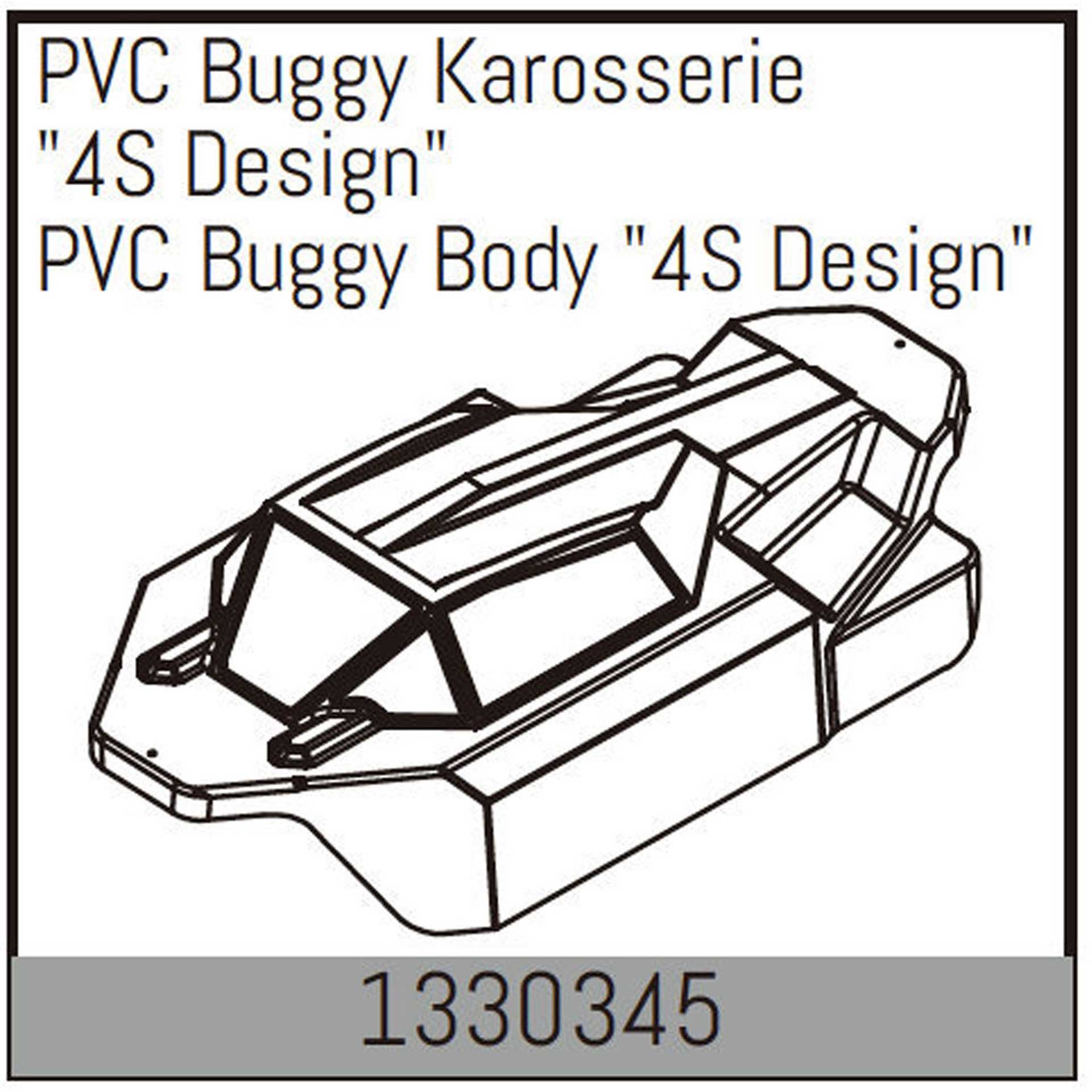 ABSIMA BUGGY EN PVC "4S DESIGN