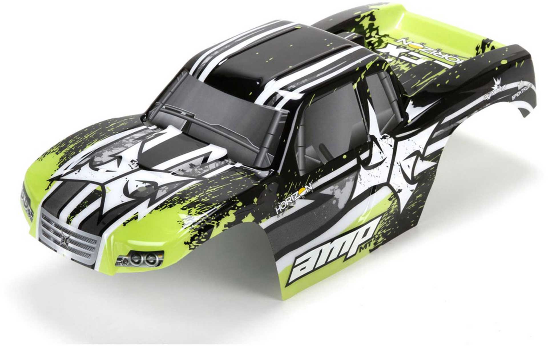 Carrosserie ECX noir / vert 1:10 AMP MT