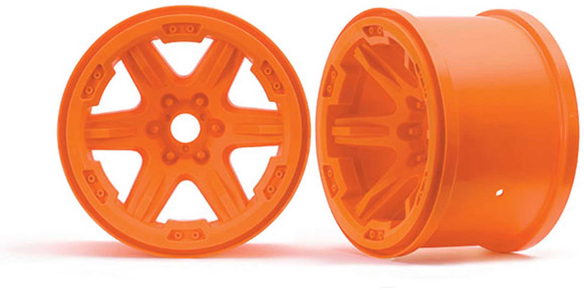 TRAXXAS JANTE 3,8 ORANGE (2) 17MM ADAPTATEUR