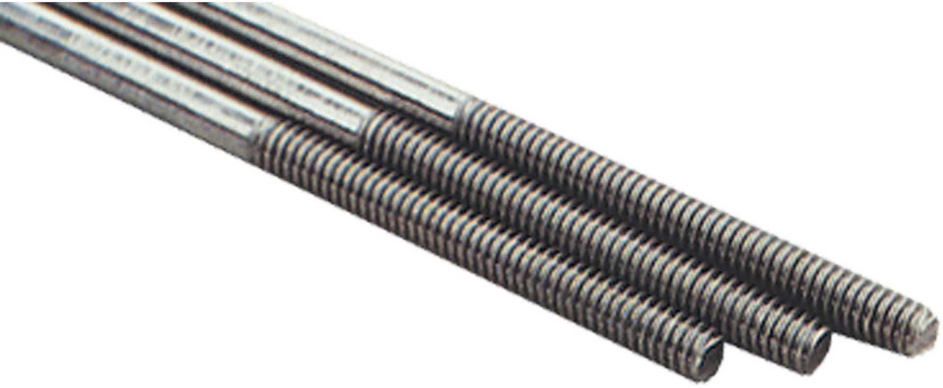 FAMOTEC THREADED CONTROL ROD M3/200MM GALVANIZED