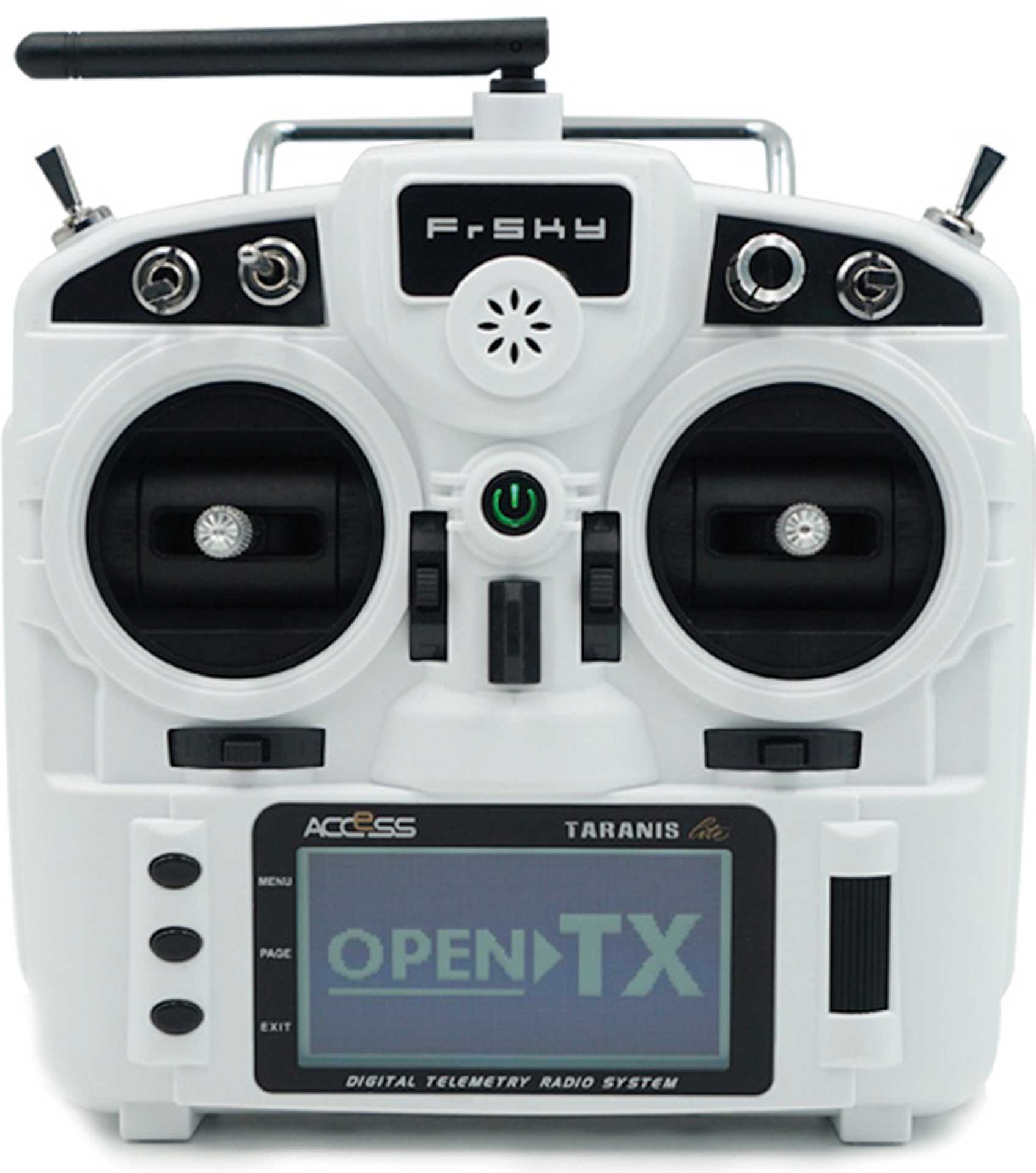 TARANIS X9 Lite EU/LBT FrSky Senderset weiß SD-Karte, 2,4GHz (ohne Akkus)