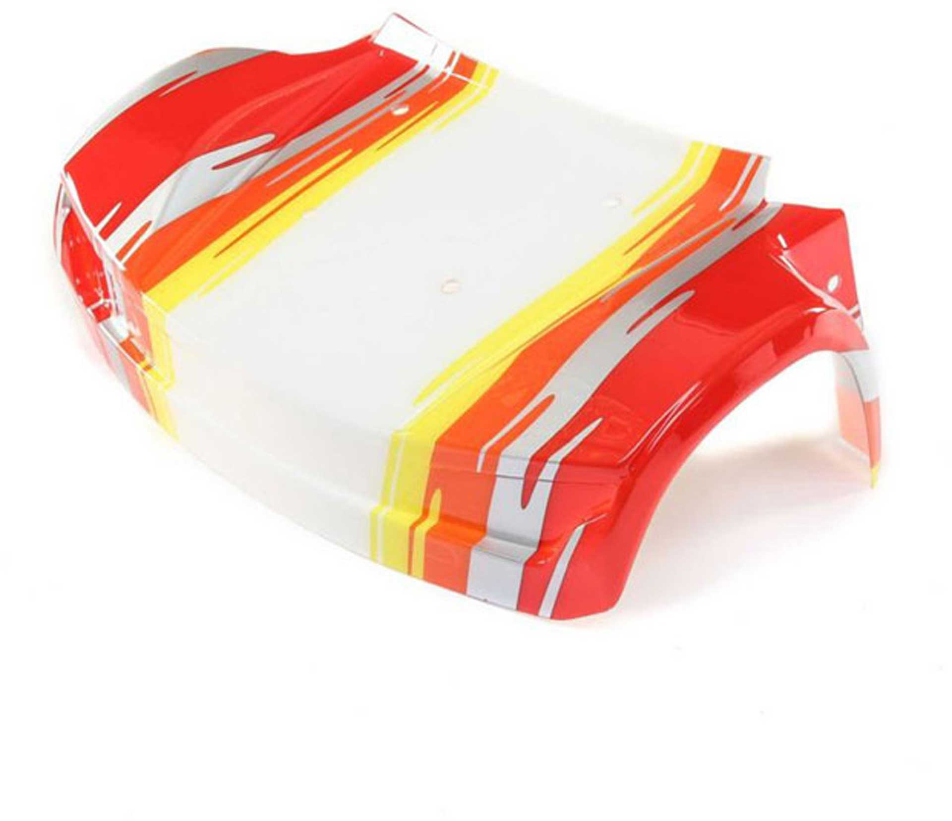 LOSI Front Hood, Red: Super Baja Rey