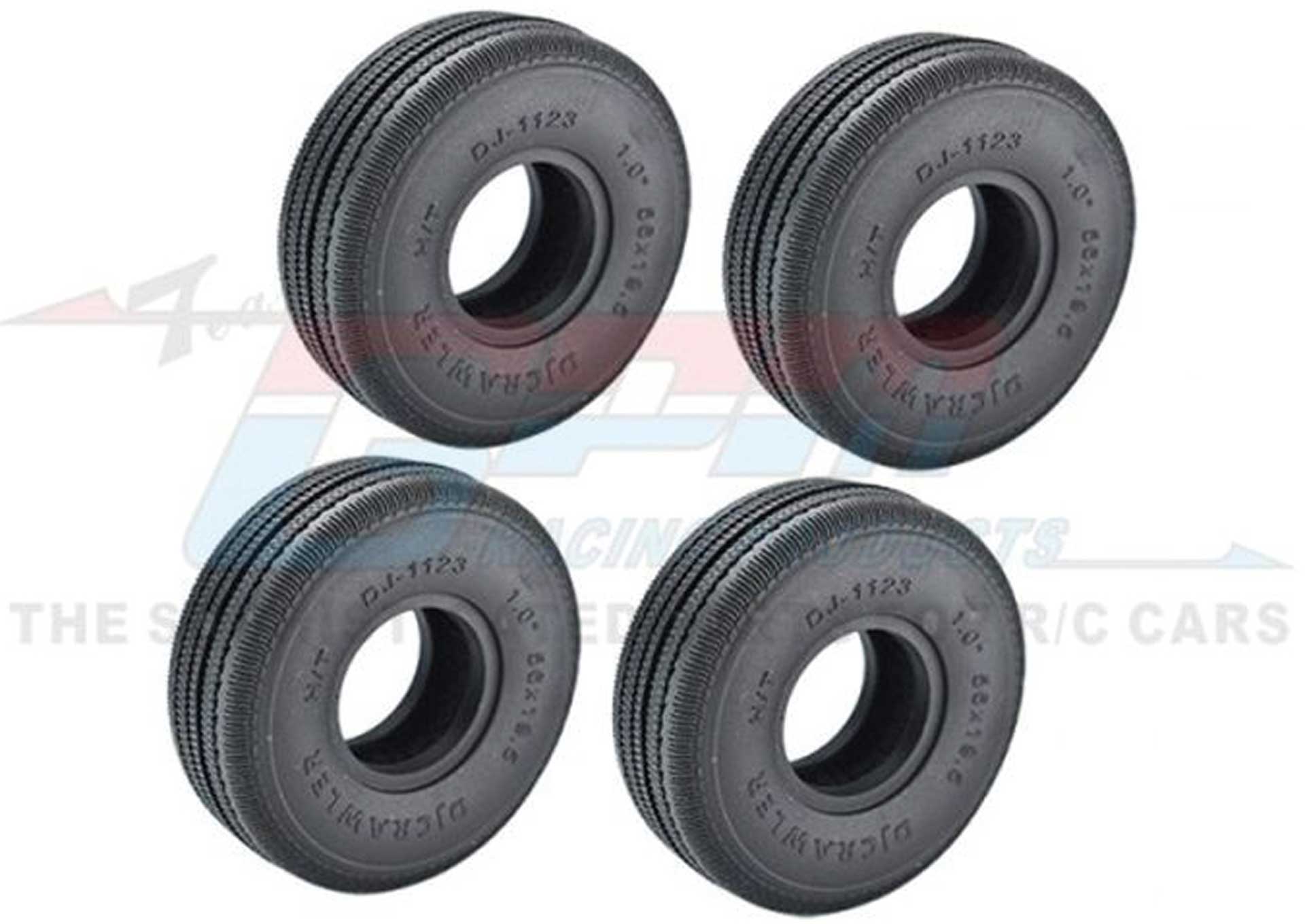 GPM Grip tires 1.0 with inserts 56x19mm TRX-4M, SCX24