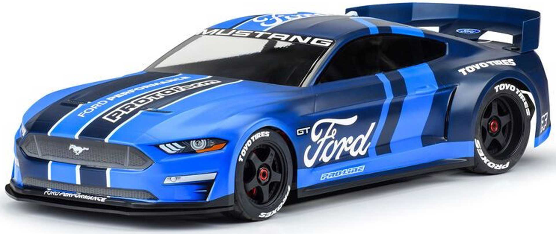 PROLINE BODY 2021 FORD MUSTANG GT CLEAR FOR ARRMA FELONY