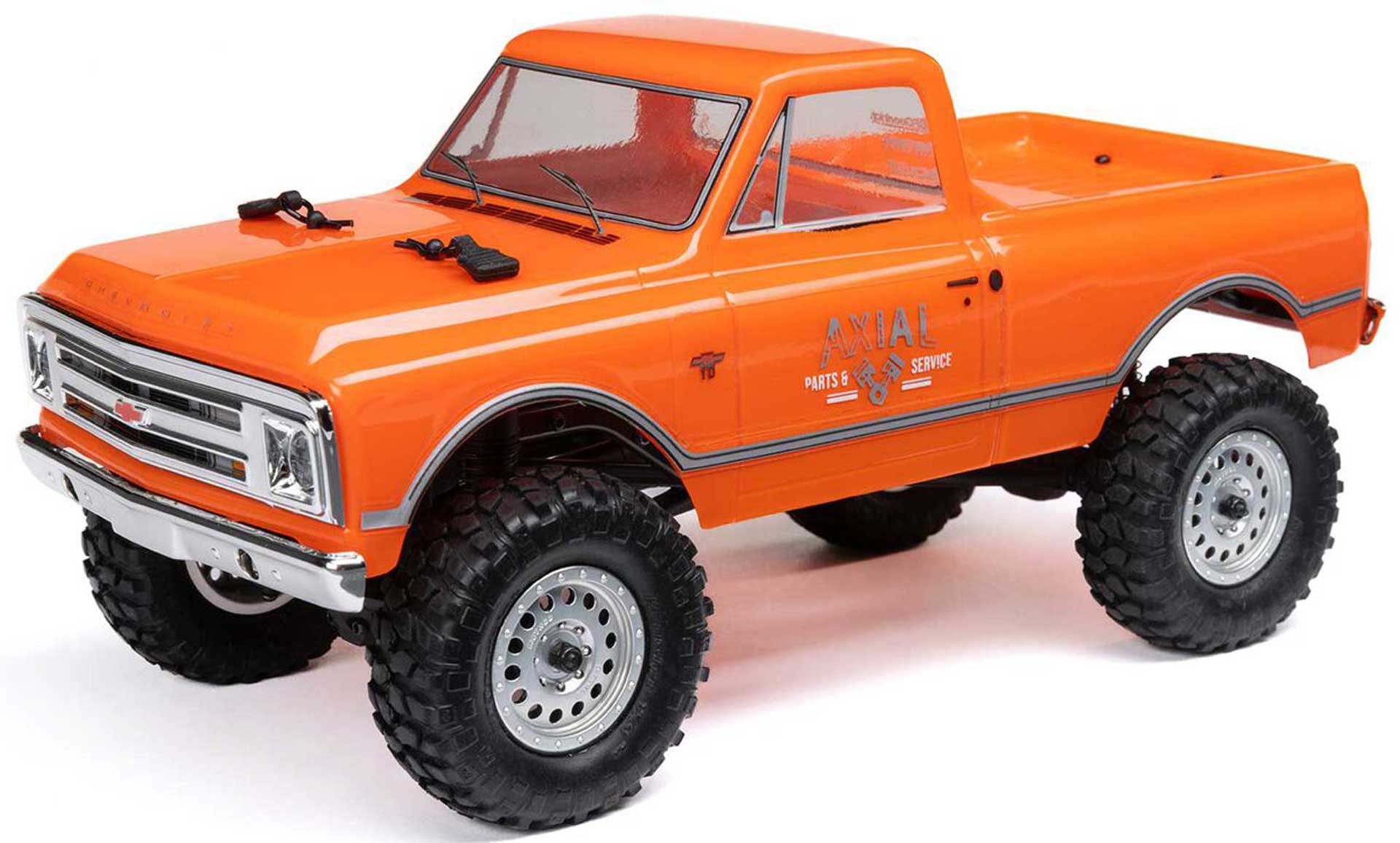 AXIAL SCX24 1967 Chevrolet C10 1/24 4WD Brushed Truck RTR Orange