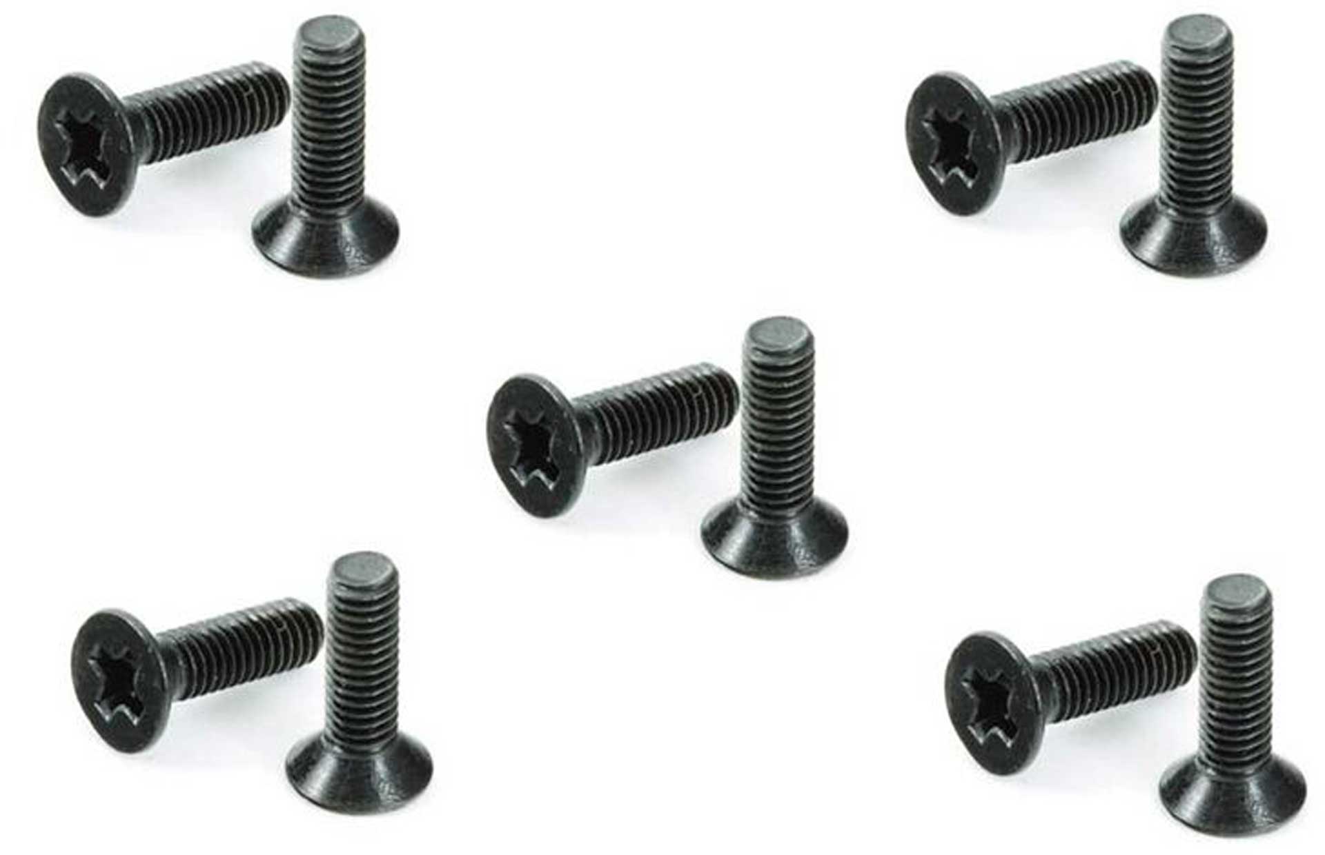 ARRMA AR726310 Flat Head Cross Machine Screw 3x10mm (10)