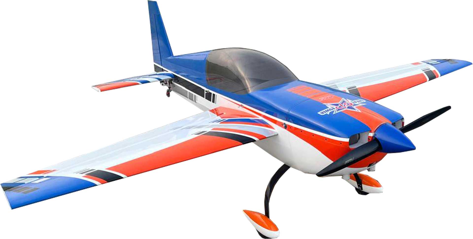 RC-GADGETZ PAU Extra 330LX 120cc schéma original en orange