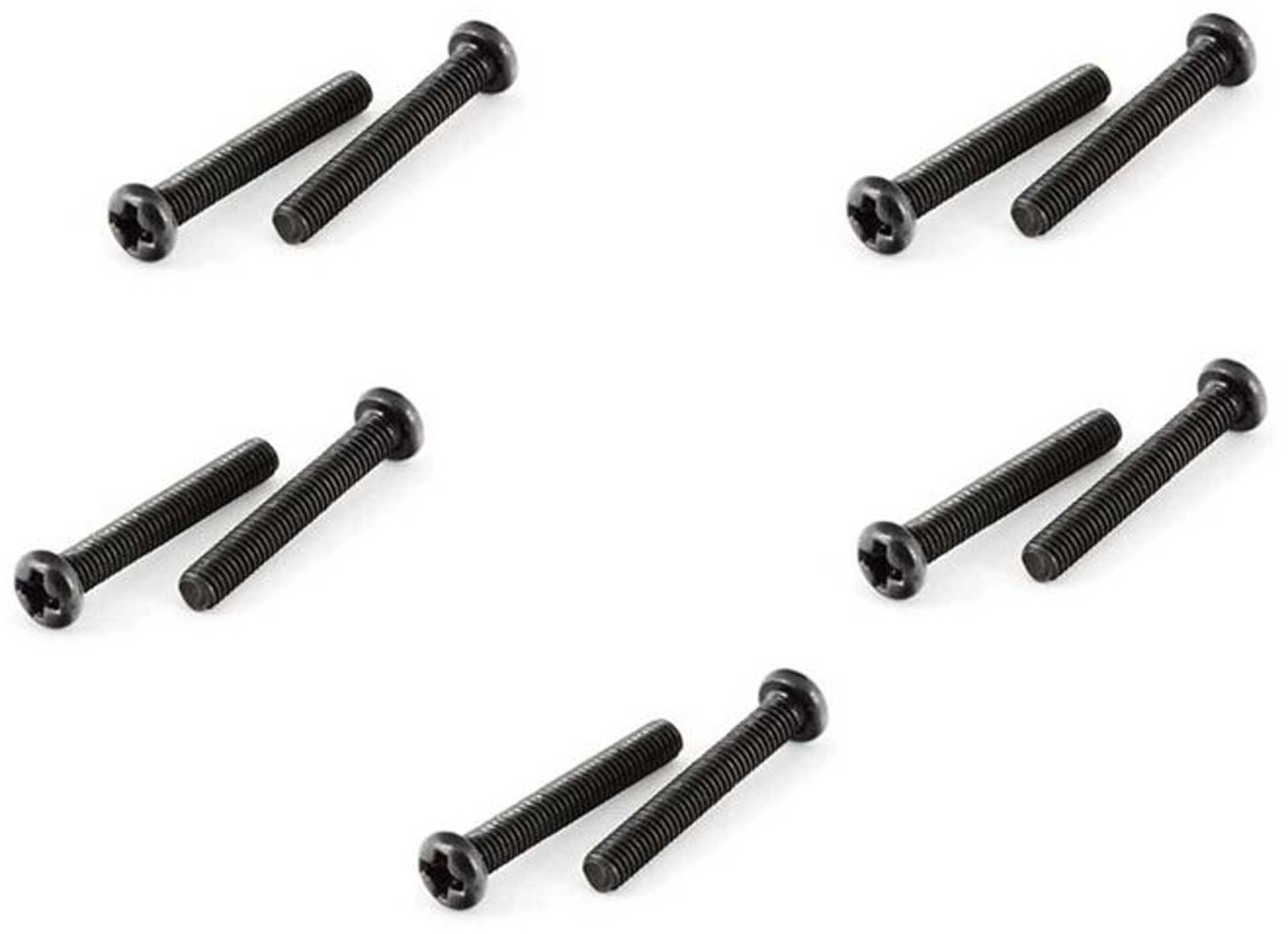 ARRMA AR725320 ButtnHead Cross Machine Screw 3x20mm (10)