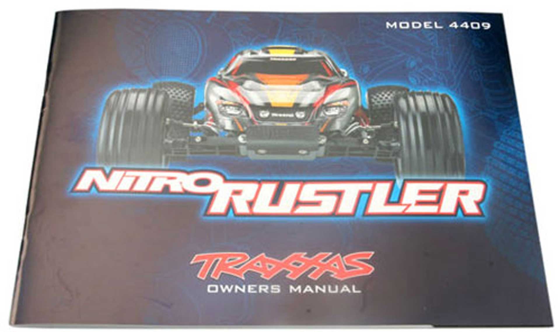 TRAXXAS OWNERS MANUAL, NITRO RUSTLER