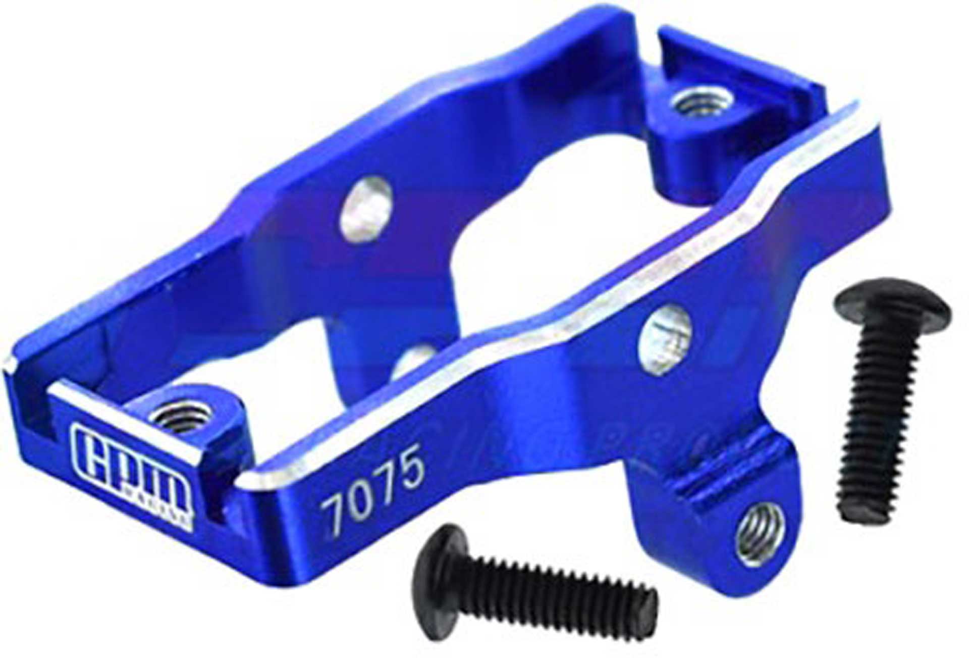 GPM Servo holder 7075-T6 aluminum blue TRX-4M