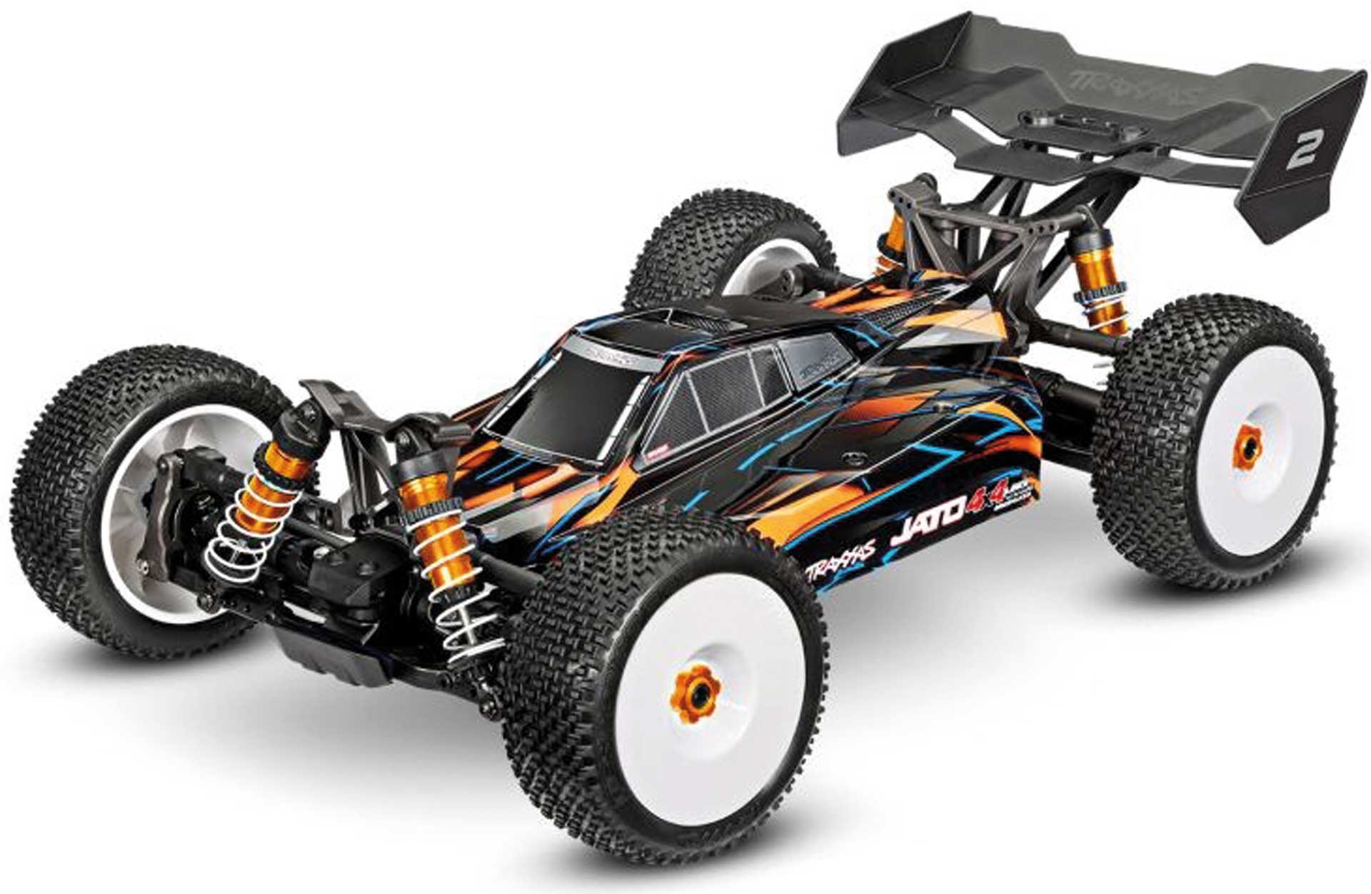 TRAXXAS JATO 4x4 VXL 4S Brushless orange 1/8 RTR HD-Teile, ohne Akku/Lader