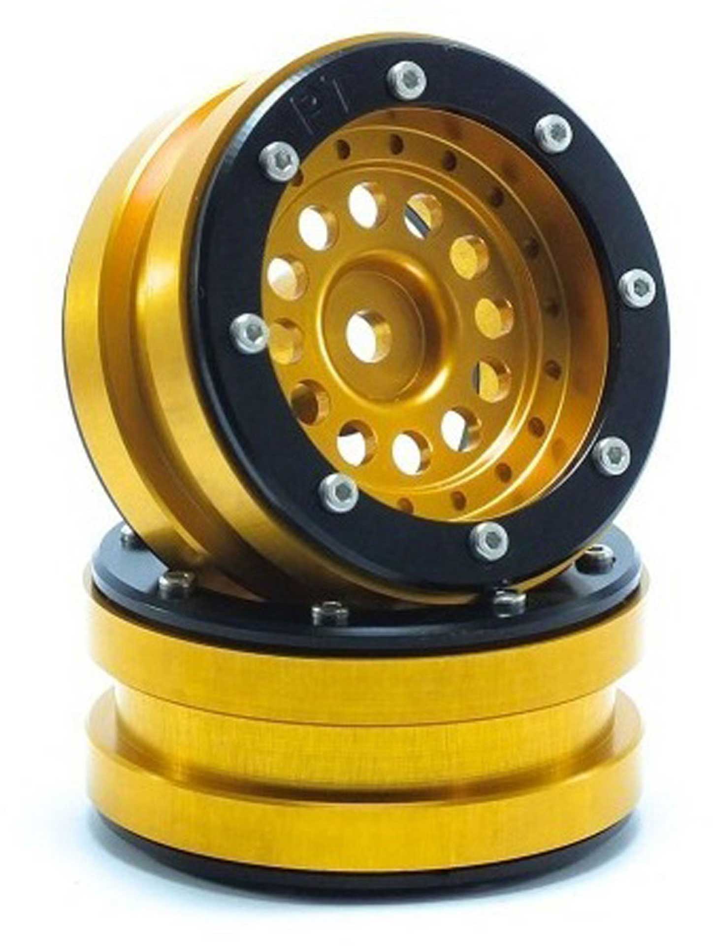 METSAFIL BEADLOCK WHEELS PT-BULLET GOLD/SCHWARZ 1.9 (2 ST.)