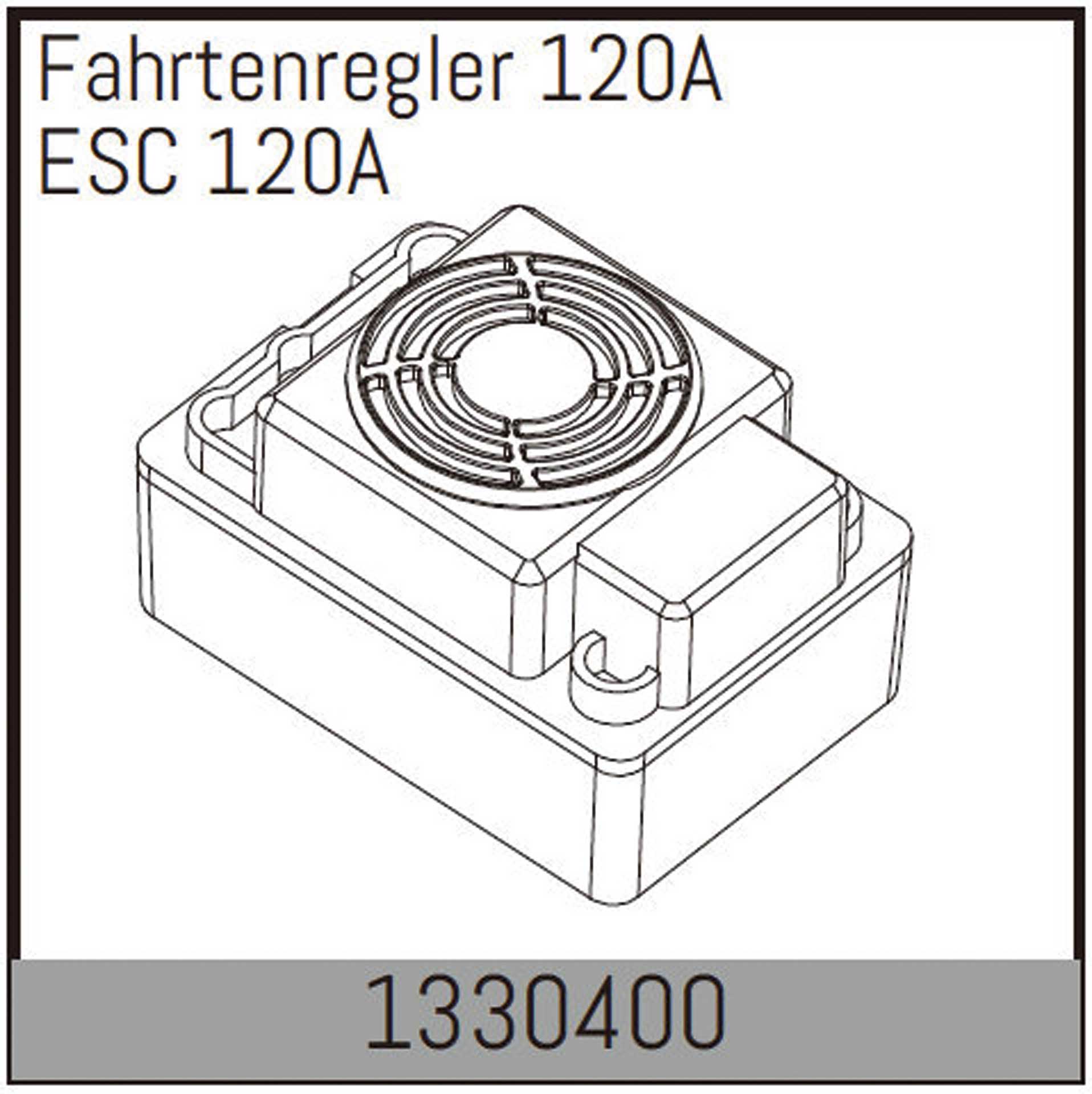 ABSIMA Fahrtenregler 120A 4S