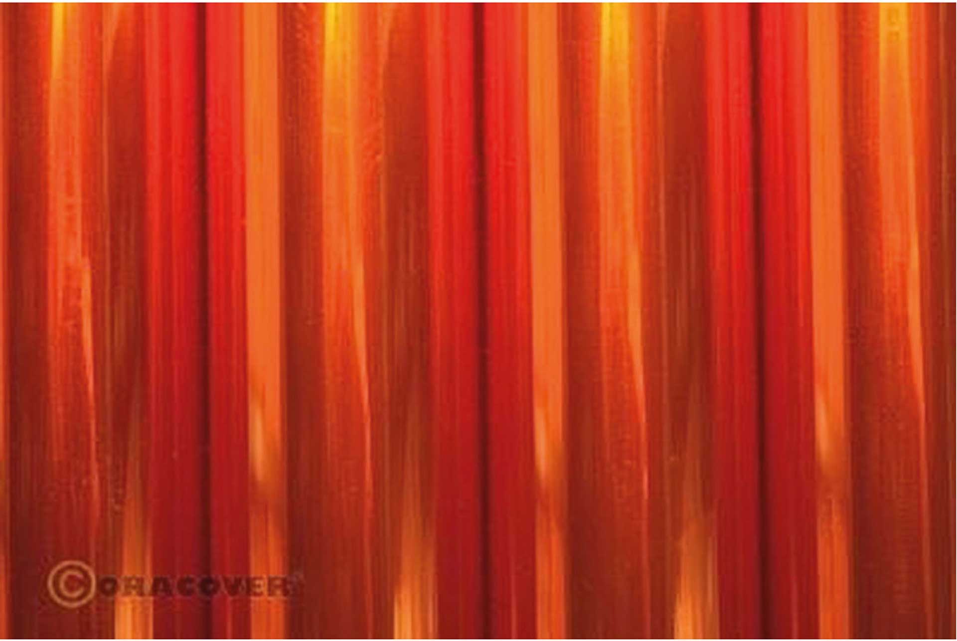 ORACOVER IRON-ON FILM ORANGE TRANSPARENT 3 METER # 69