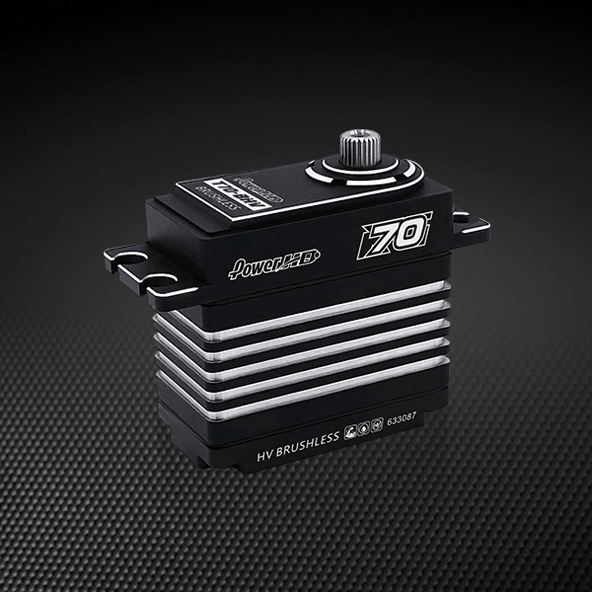 POWER HD T70-BHV 70kg Brushless 6-8,4V MG BB Boîtier métallique digital Servo