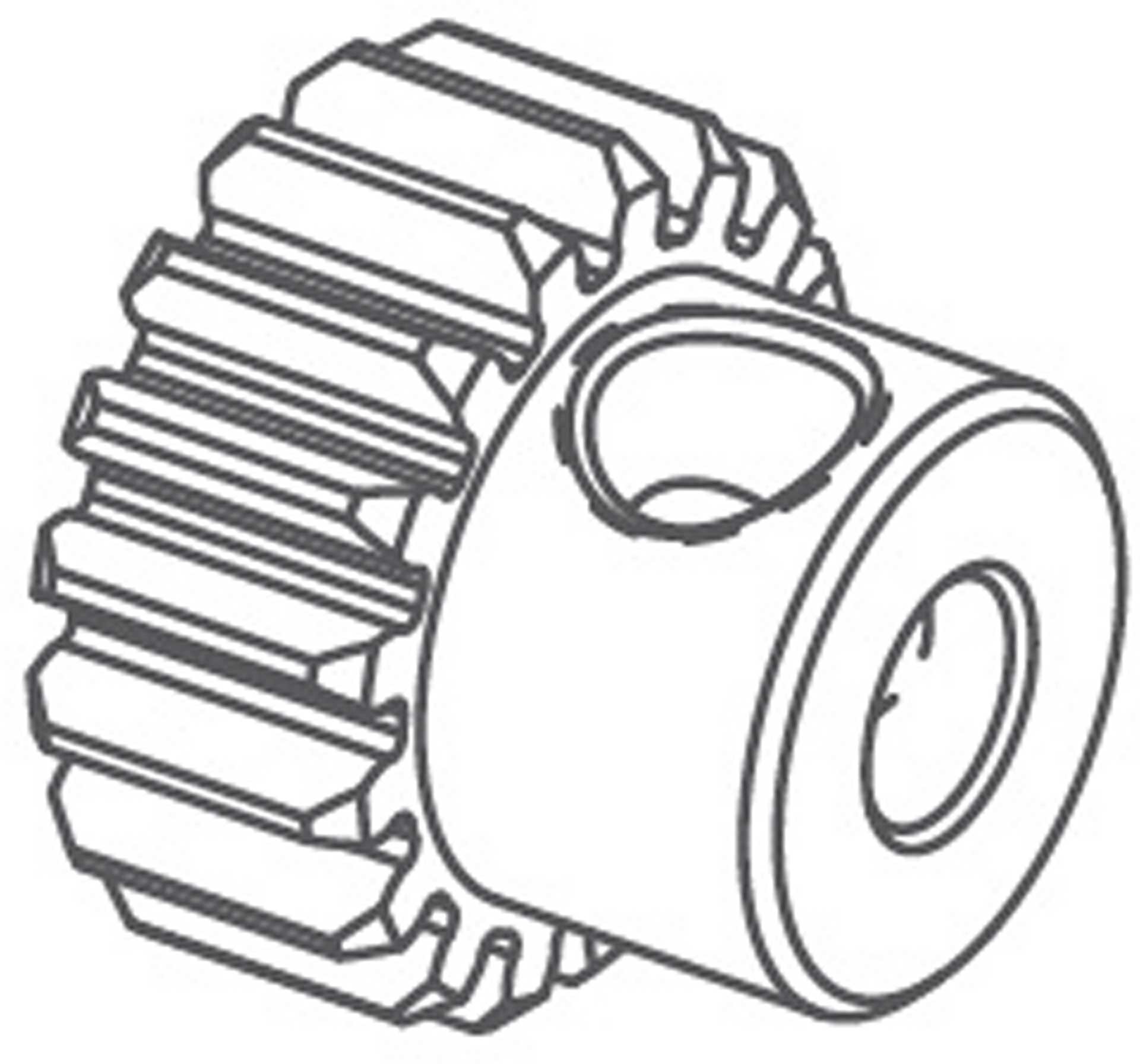 ABSIMA Pignon moteur 19 dents