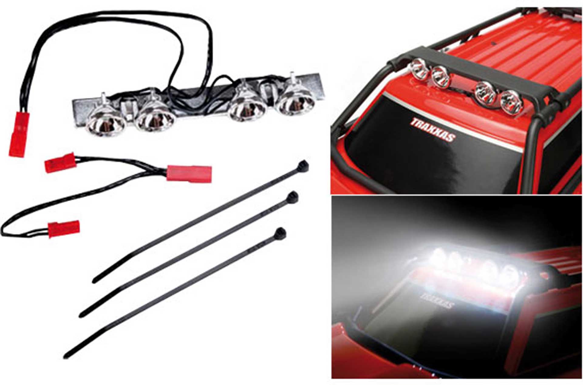 TRAXXAS LED Lichter-Gallerie (chrome)