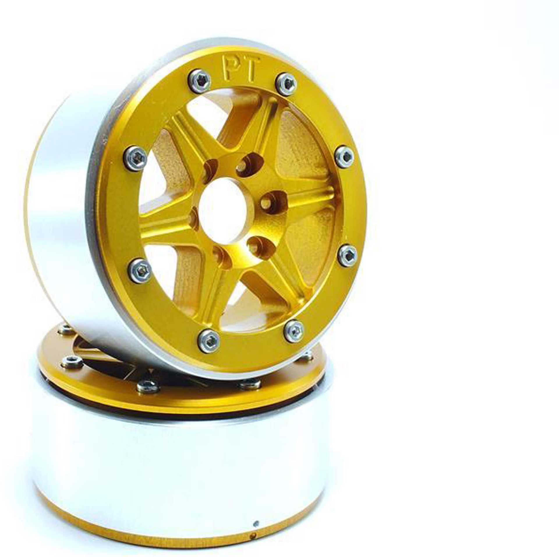 METSAFIL Beadlock Wheels SIXSTAR gold/gold 1.9 (2 St.) ohne Radnabe