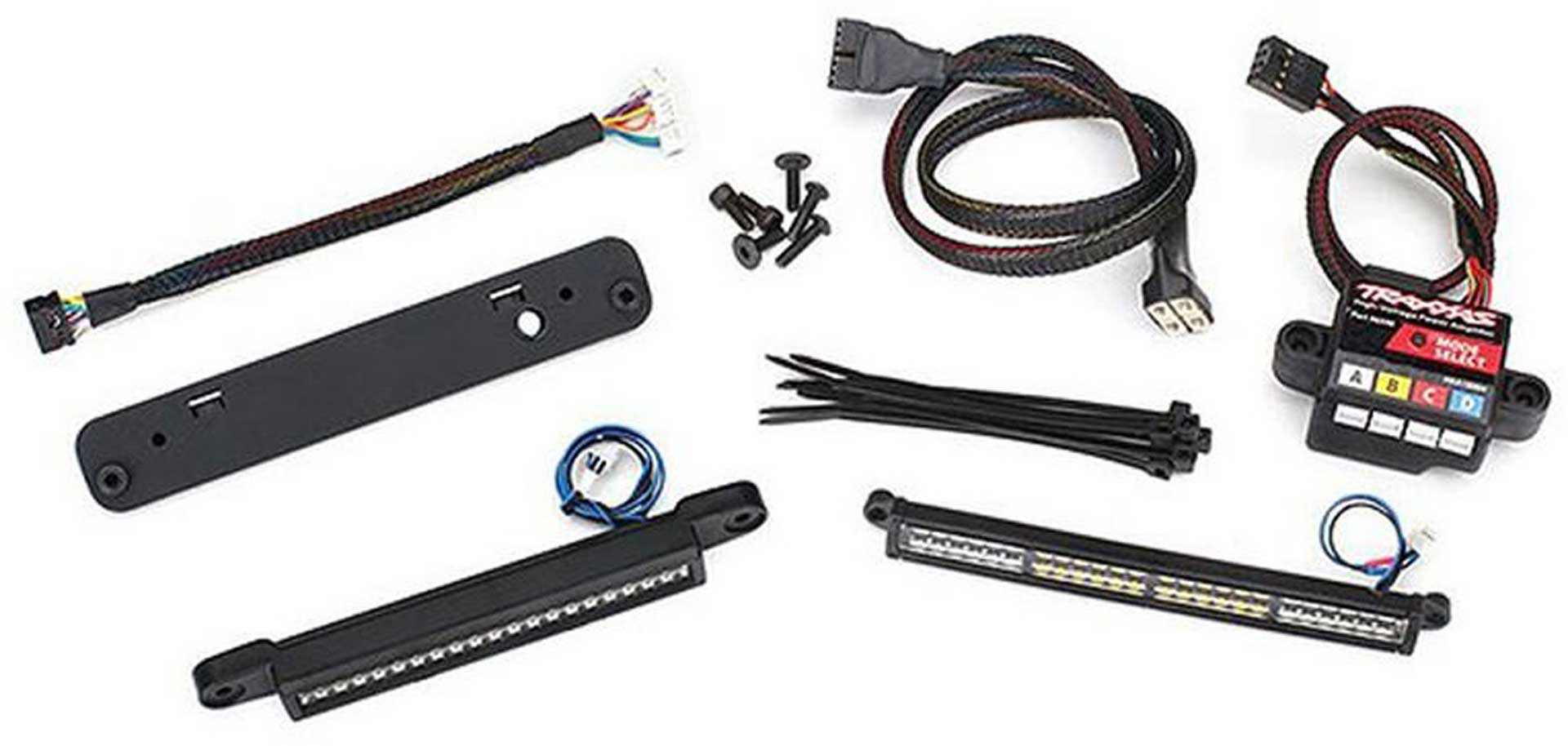 TRAXXAS KIT D'ÉCLAIRAGE À LED COMPLET XMAXX INKL. HIGH-VOLTAGE POWER SUPPLY