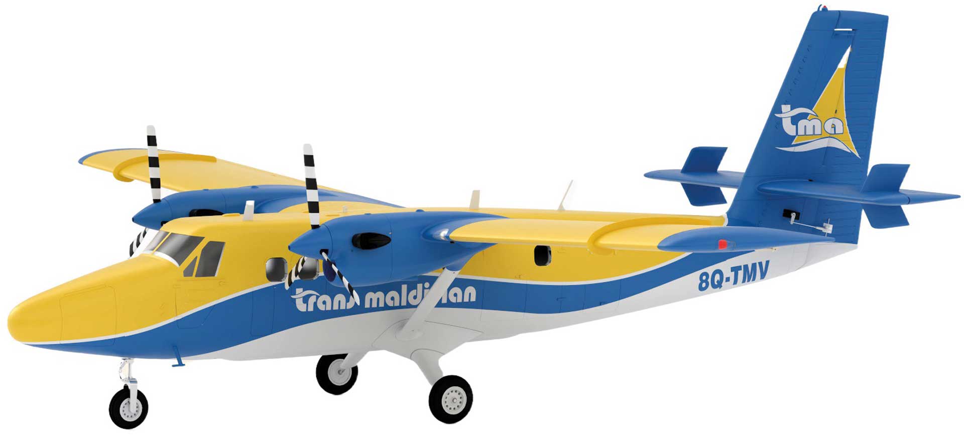 XFly Twin Otter 1.8m PNP 2 moteurs