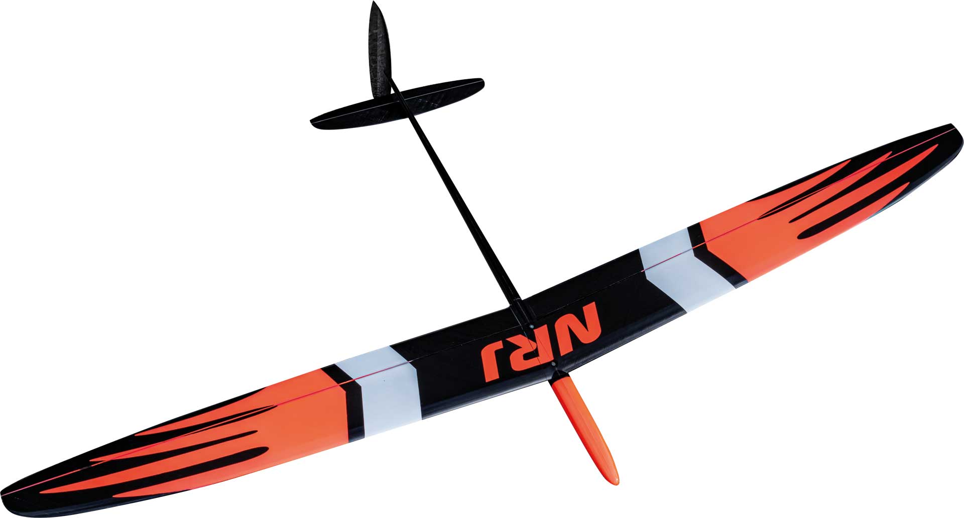 OA-Composites NRJ F3K RED # 2 CW40 2-piece Aerofoil spin glider