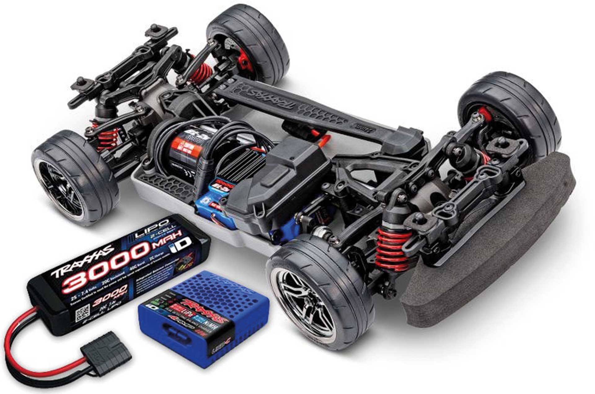 TRAXXAS 4-TEC 2.0 BRUSHLESS BL-2S 1/10 TOURENWAGEN RTR BL-2S SET MIT GRATIS LIP