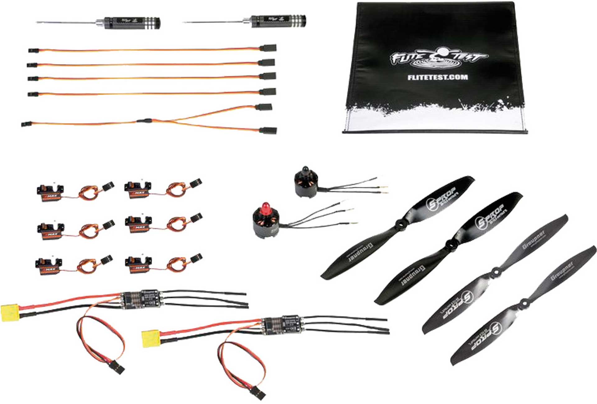 FLITE TEST POWER PACK C TWIN ENGINES (FIXED WING