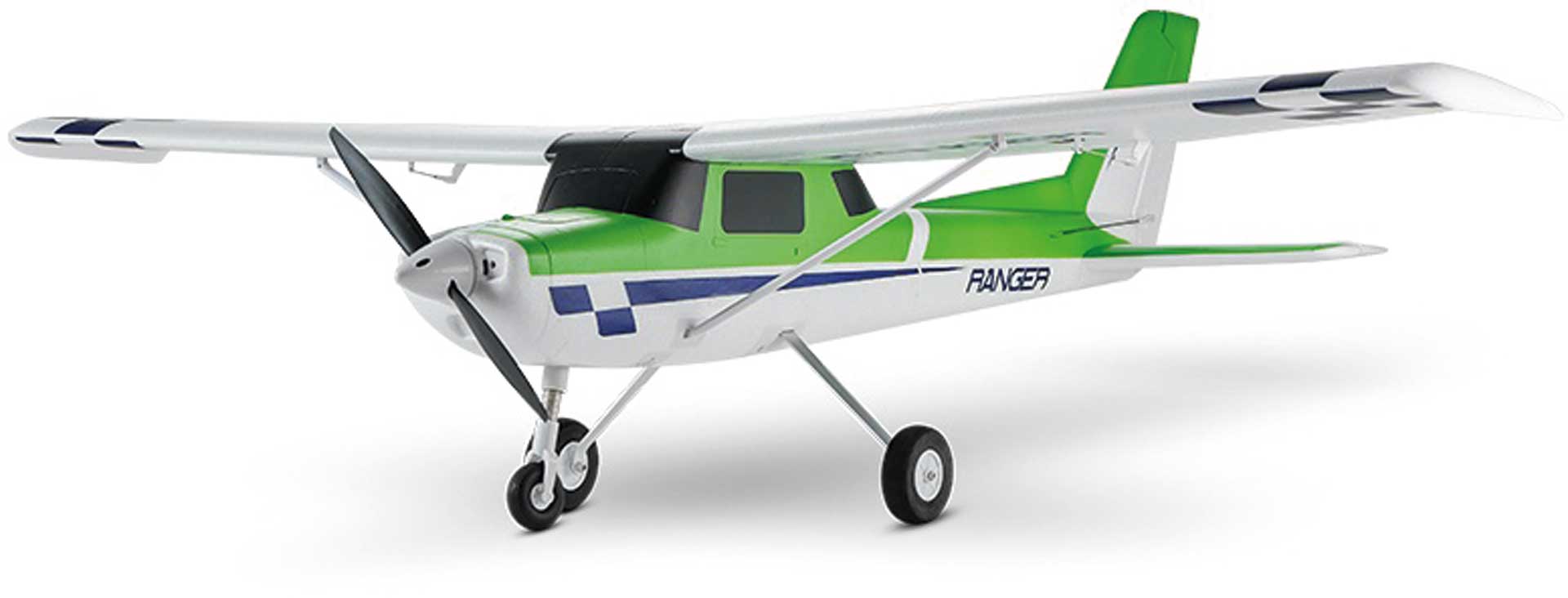 FMS Ranger V2 RTF vert - 122cm avec Reflex Gyro 2.4GHZ Télécommande