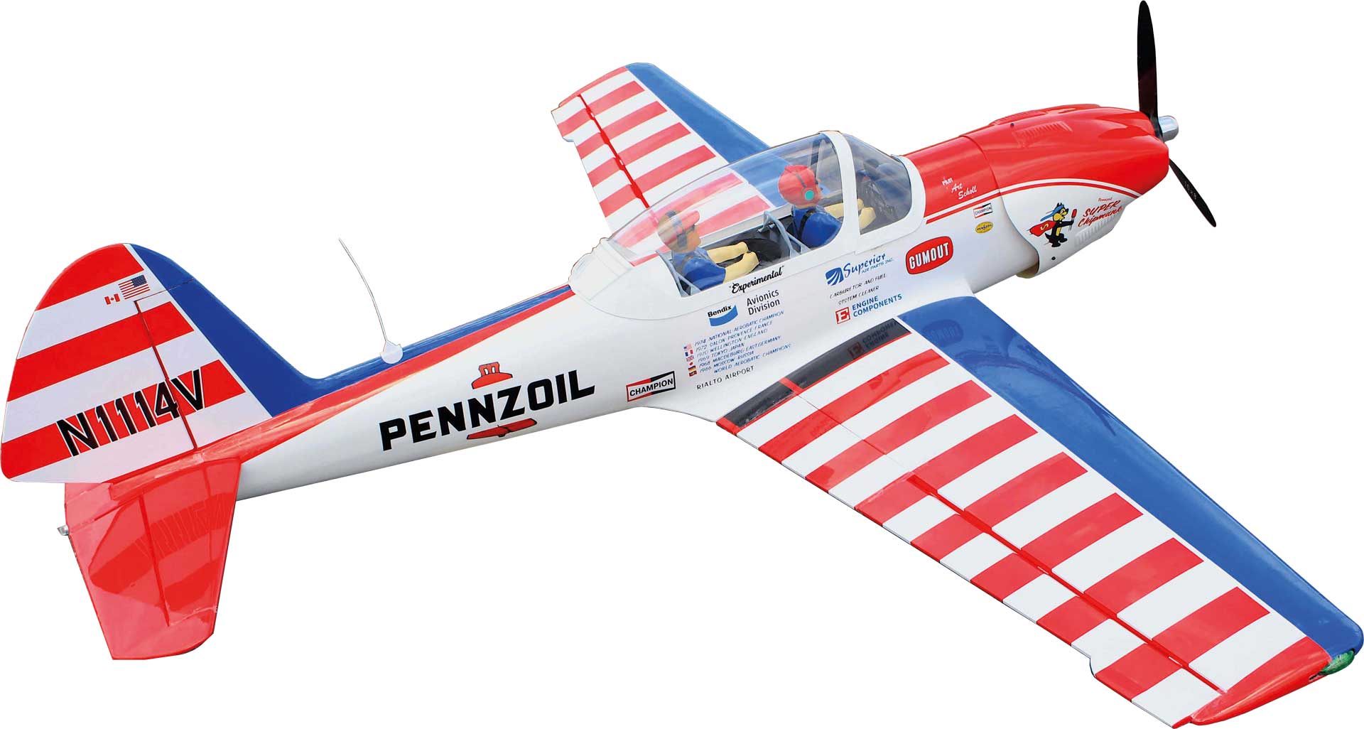 Seagull Models ( SG-Models ) Super Chipmunk 81" ARF "Art Scholl" 35-40cc