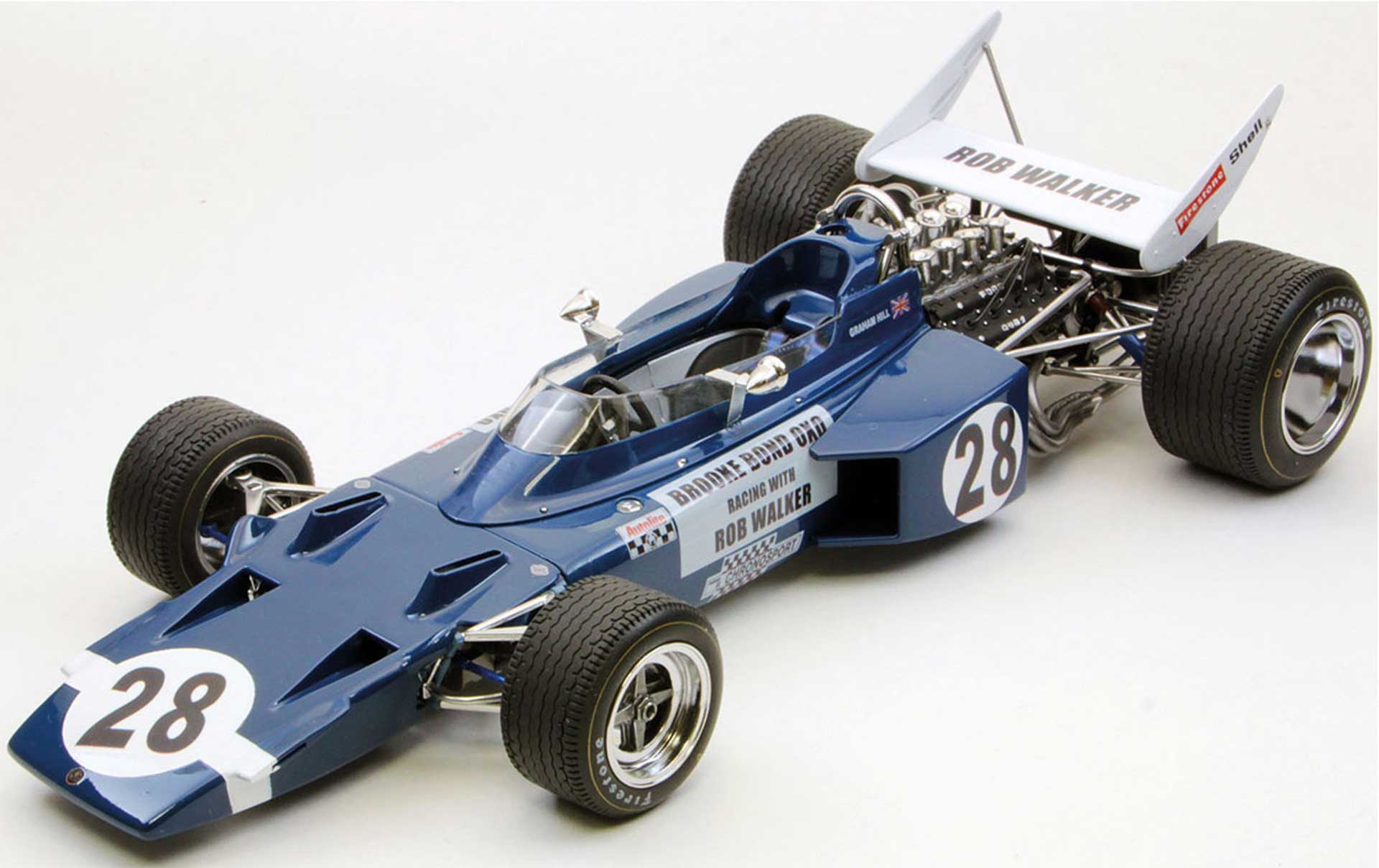 EBBRO TEAM LOTUS TYPE 72C 1970 1/20 BAUSATZ