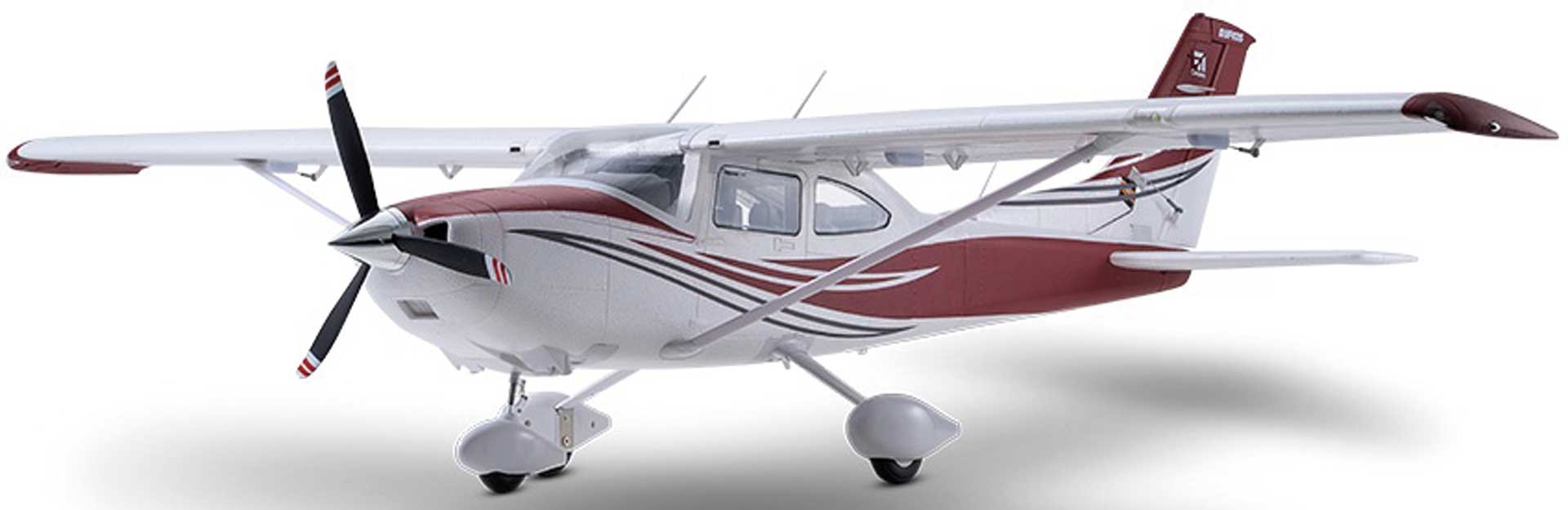 FMS Cessna 182 PNP rouge - 150 cm