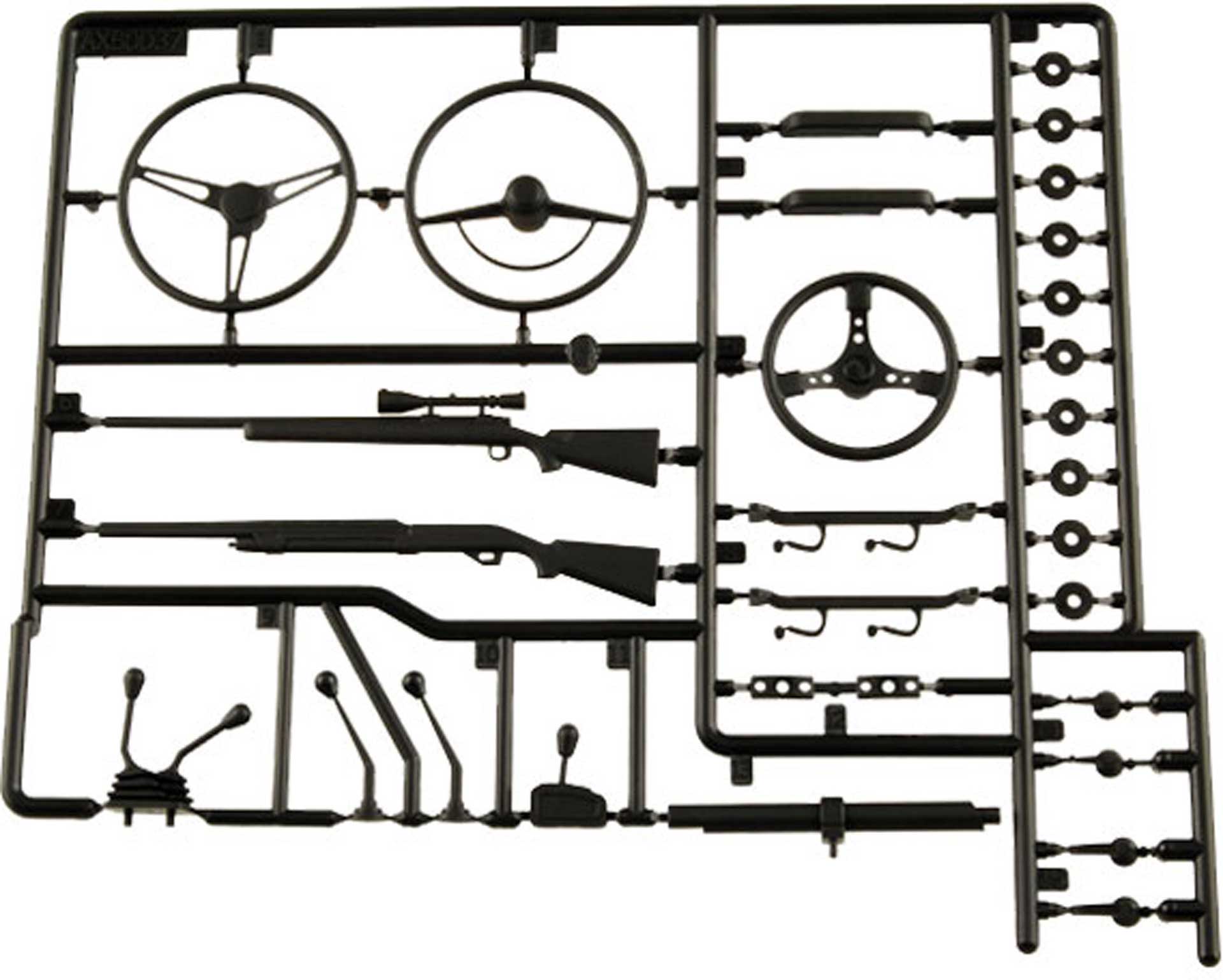 AXIAL AX80037 Interior Details Part Tree Black