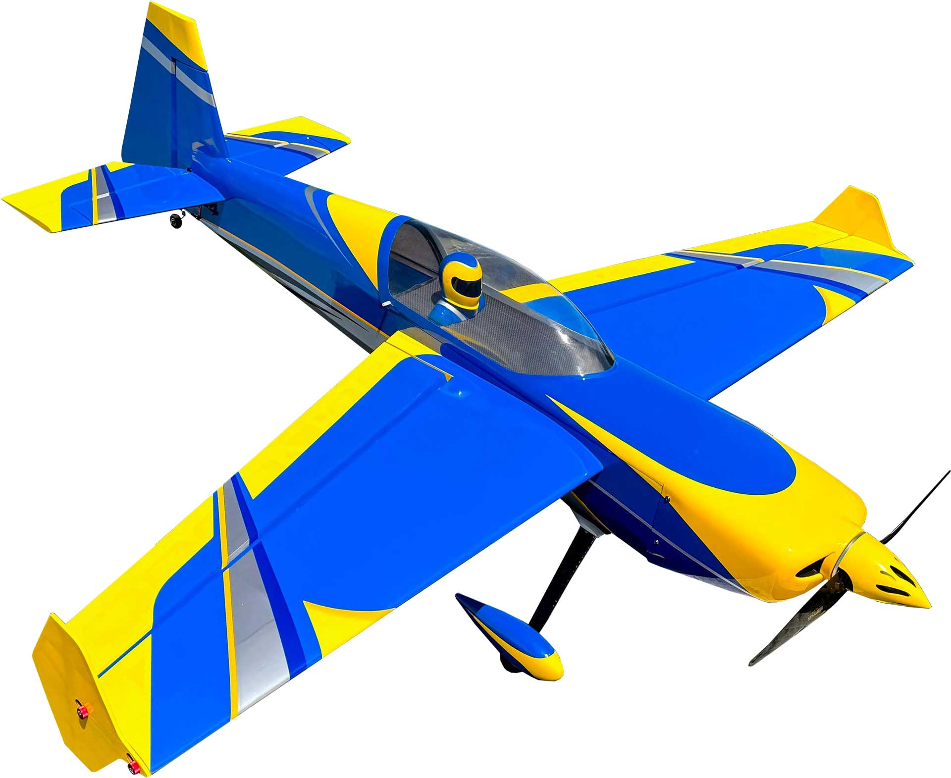 EXTREMEFLIGHT-RC EDGE 540 67" Blau/Gelb ARF