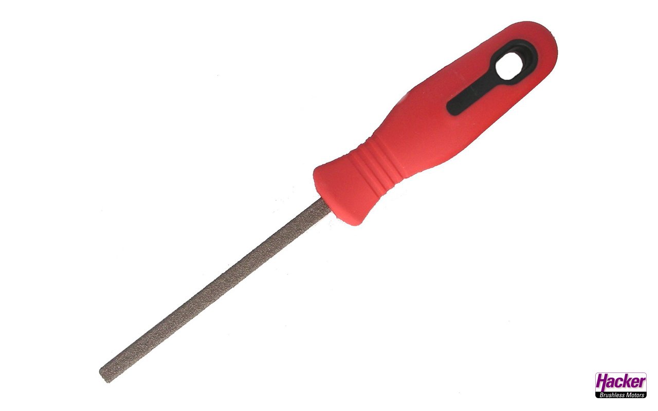 PERMA GRIT Hand file 4-sided coarse - 7mm