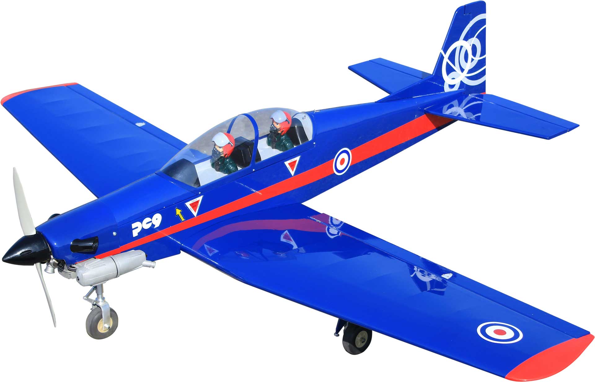 Seagull Models ( SG-Models ) Pilatus PC-6 « UK-Airforce » 10cc bleu/rouge