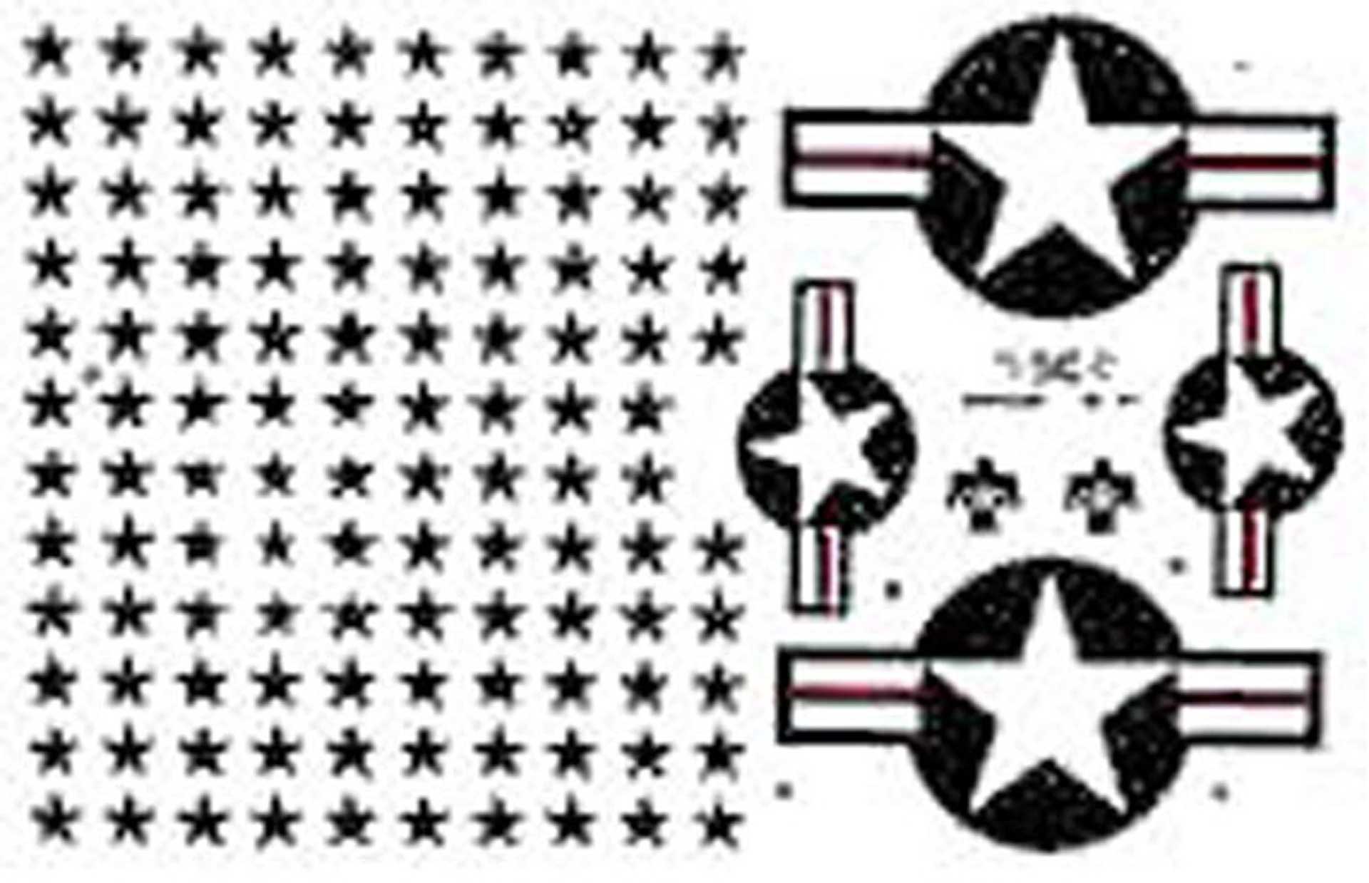 SIG DECOR SET STAR & BARS