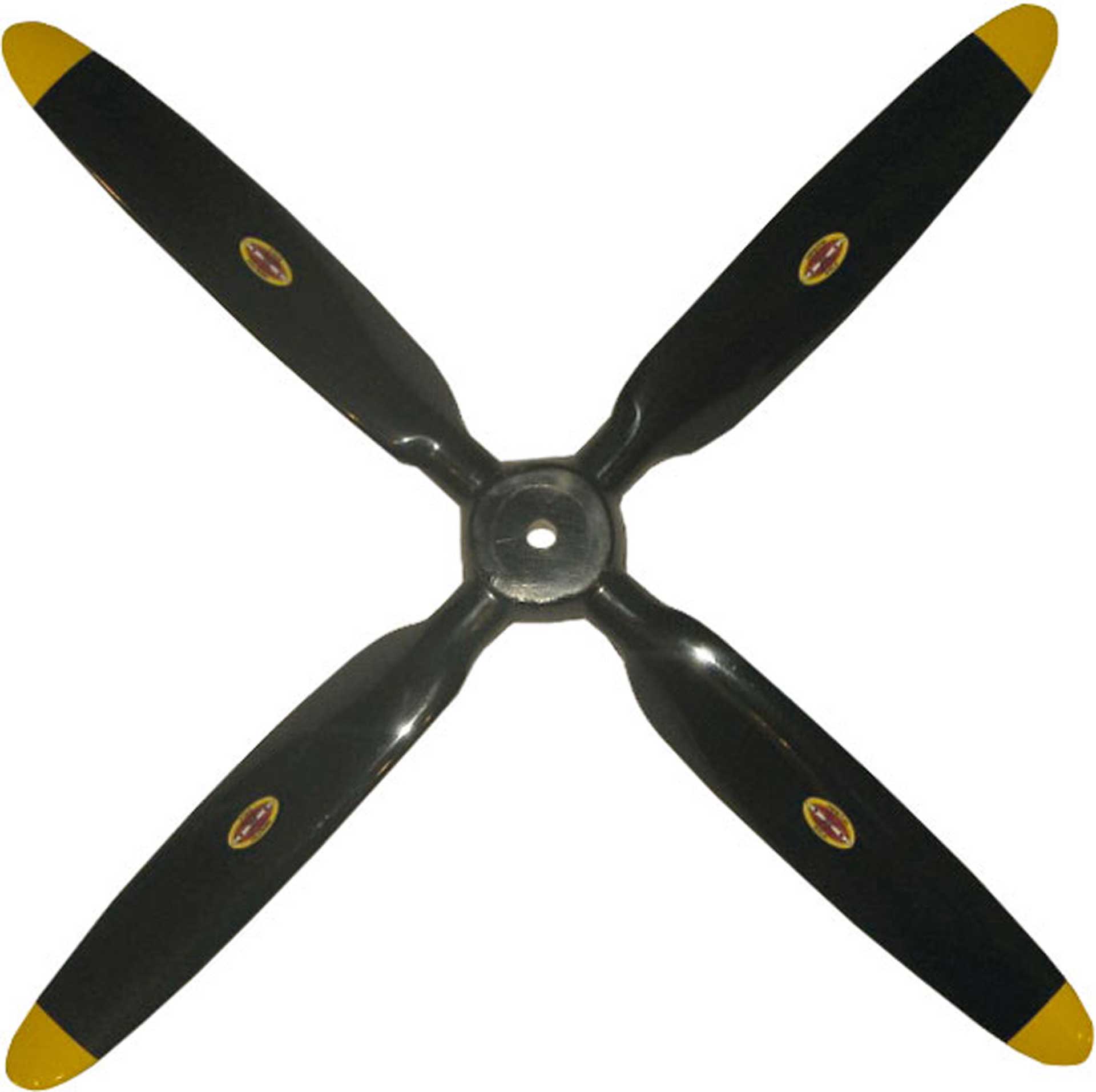 BIELA CARBON PROPELLER 4-BLADE 18/10 SEMI SCALE CORSAIR