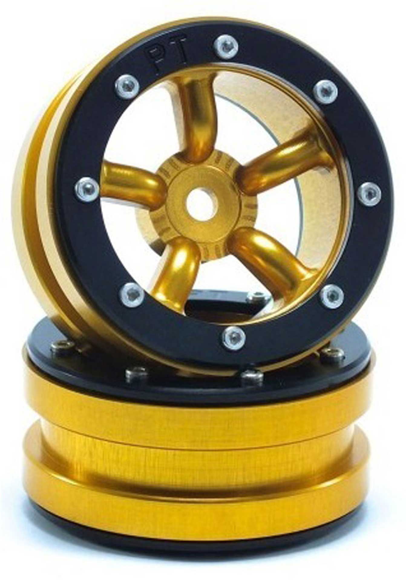 METSAFIL BEADLOCK WHEELS PT-SAFARI GOLD/SCHWARZ 1.9 (2 ST.)