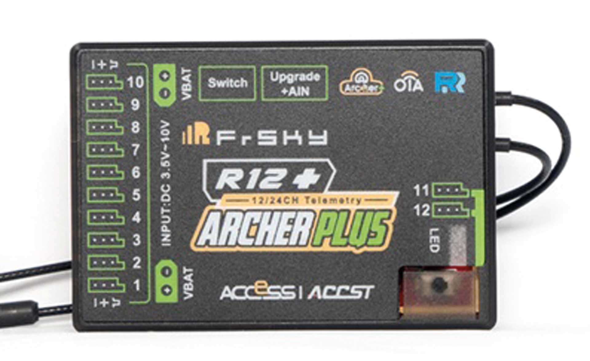 FrSky Empfänger Archer Plus R12+ 2,4Ghz