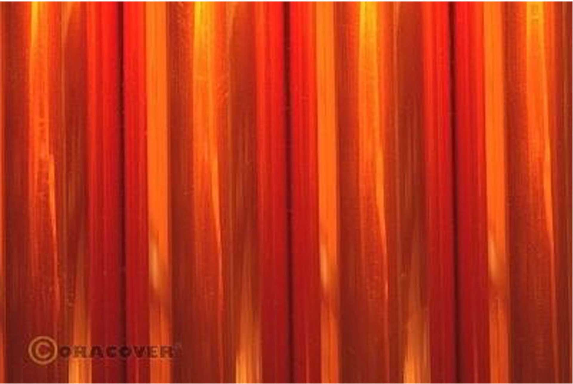 ORACOVER IRON-ON FILM ORANGE TRANSPARENT 10 METER # 69