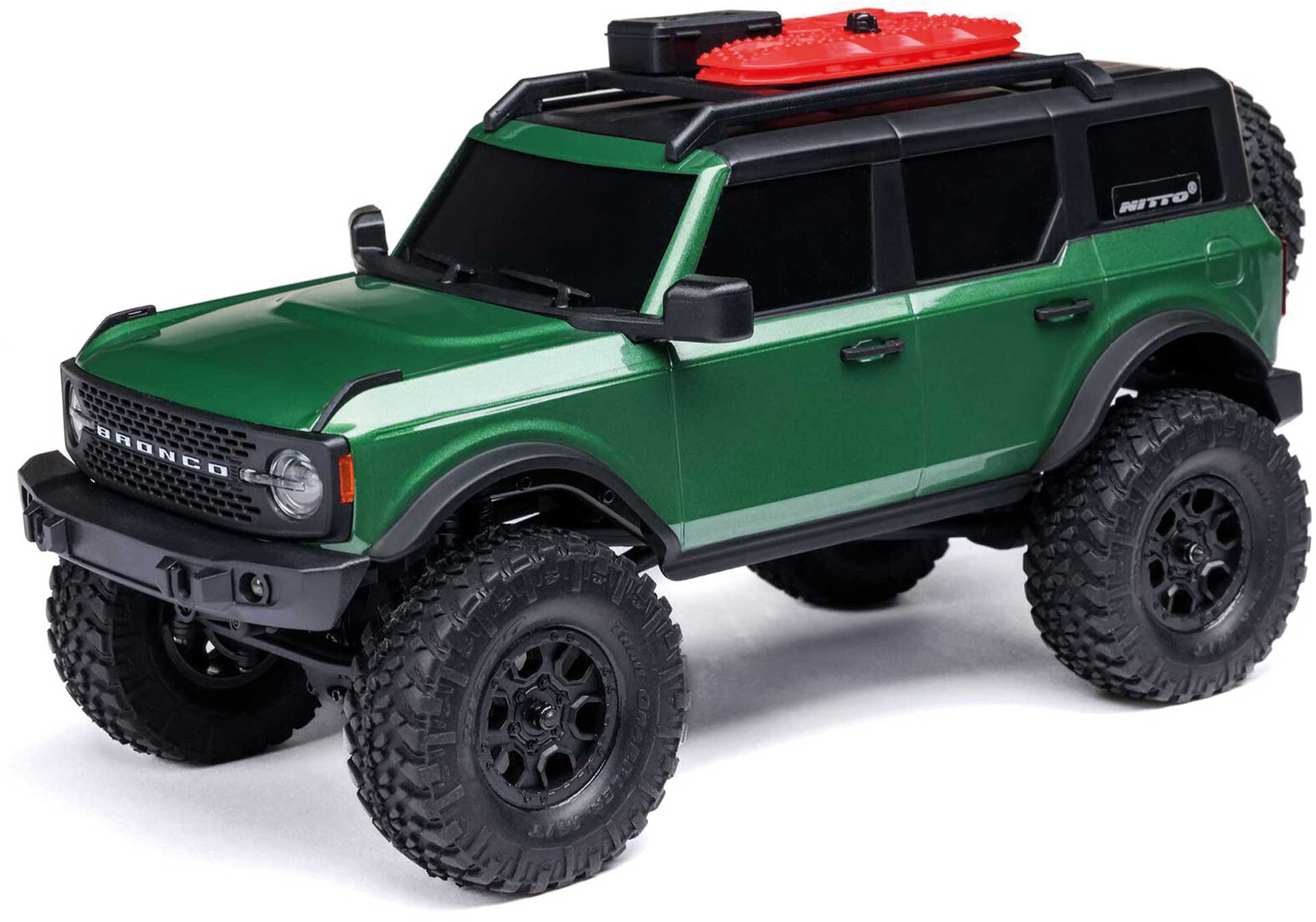 AXIAL SCX24 Ford Bronco 4X4 V2 1/24 RTR Brushed Rock Crawler grün