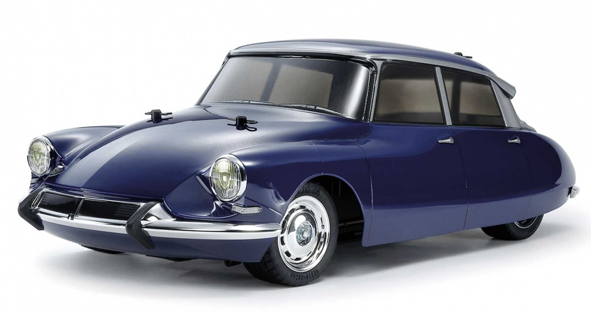 TAMIYA Citroen DS MB-01 1/10 Bausatz Blau lackiert